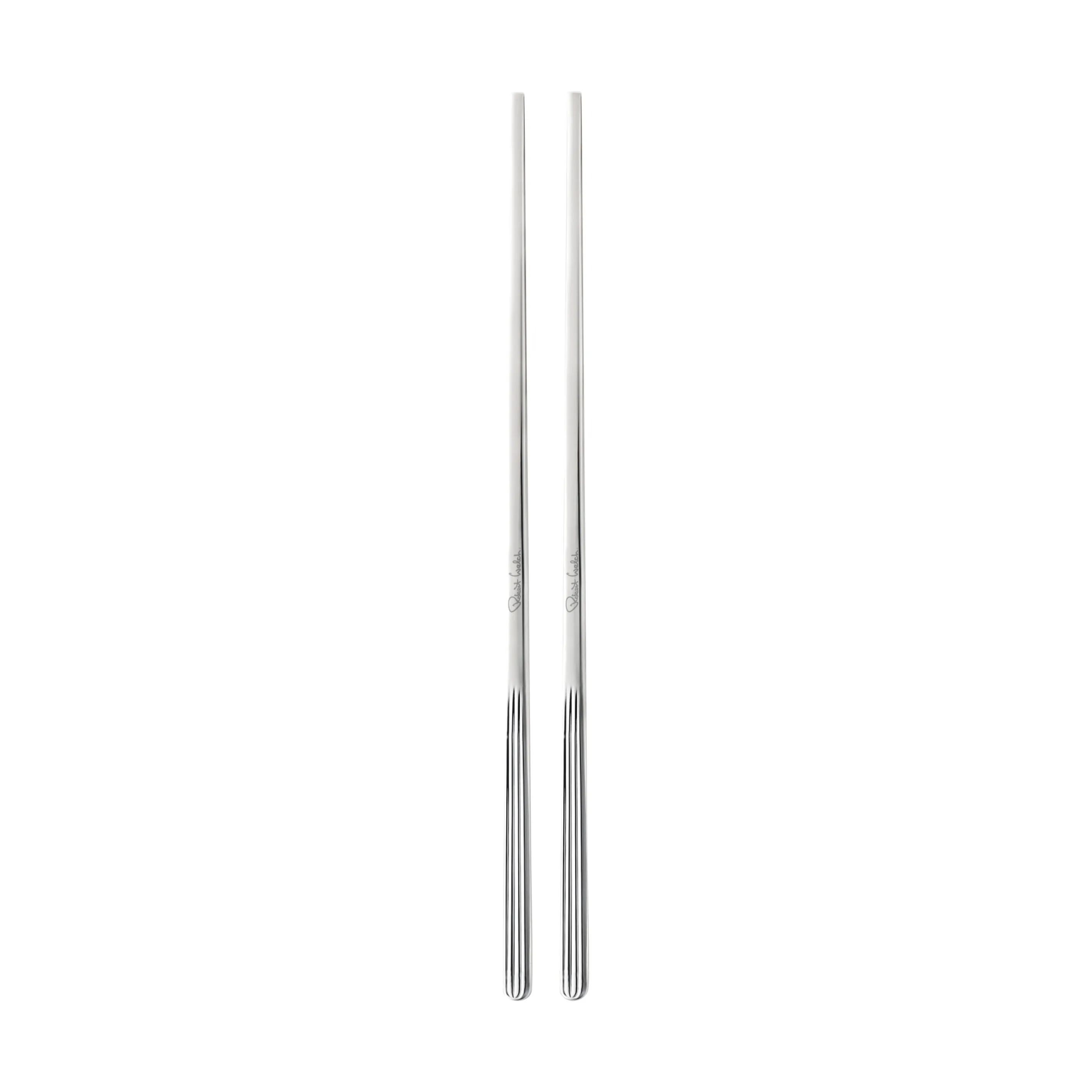 Robert Welch Bestiksæt Palm Bright Spisepinde - 2 stk. i Sølv, 1