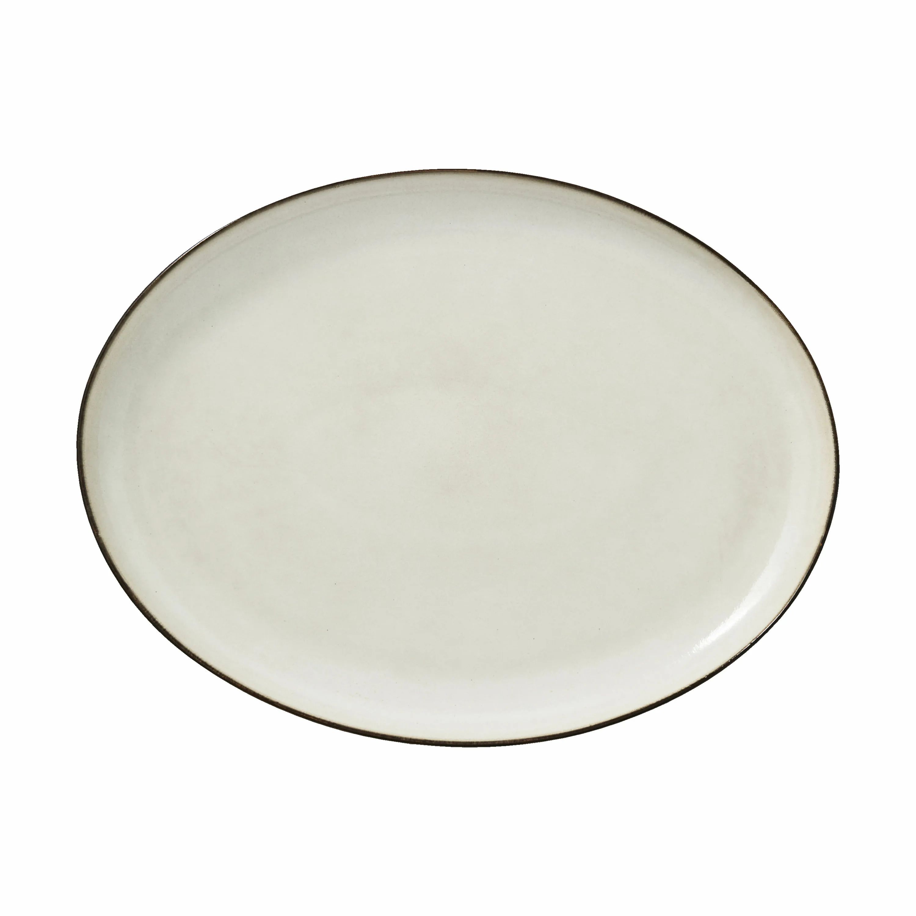 Lene Bjerre Serveringsfade Amera Fad i Beige, 40 cm, 1