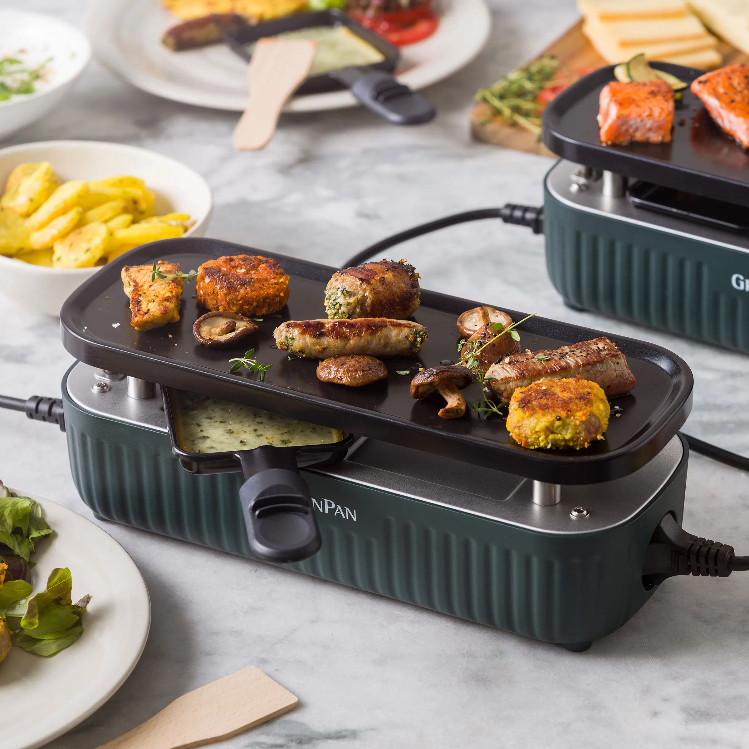 Greenpan Bordgrill Switch Bordgrill i Grøn, 2