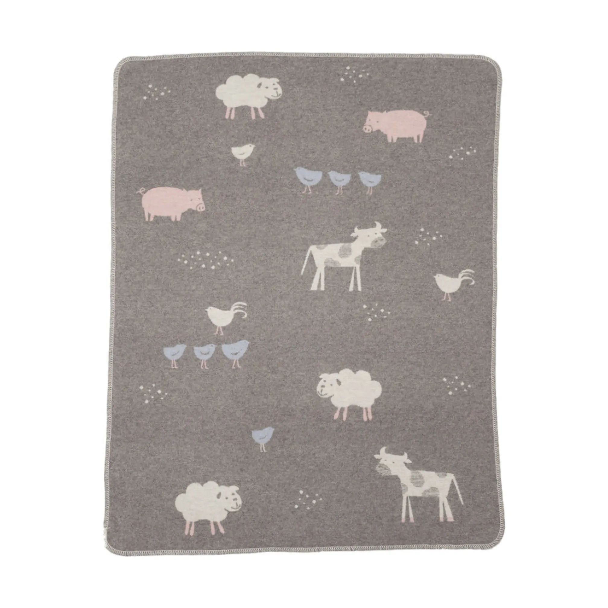 Fussenegger Plaider Plaid i Grey, 1