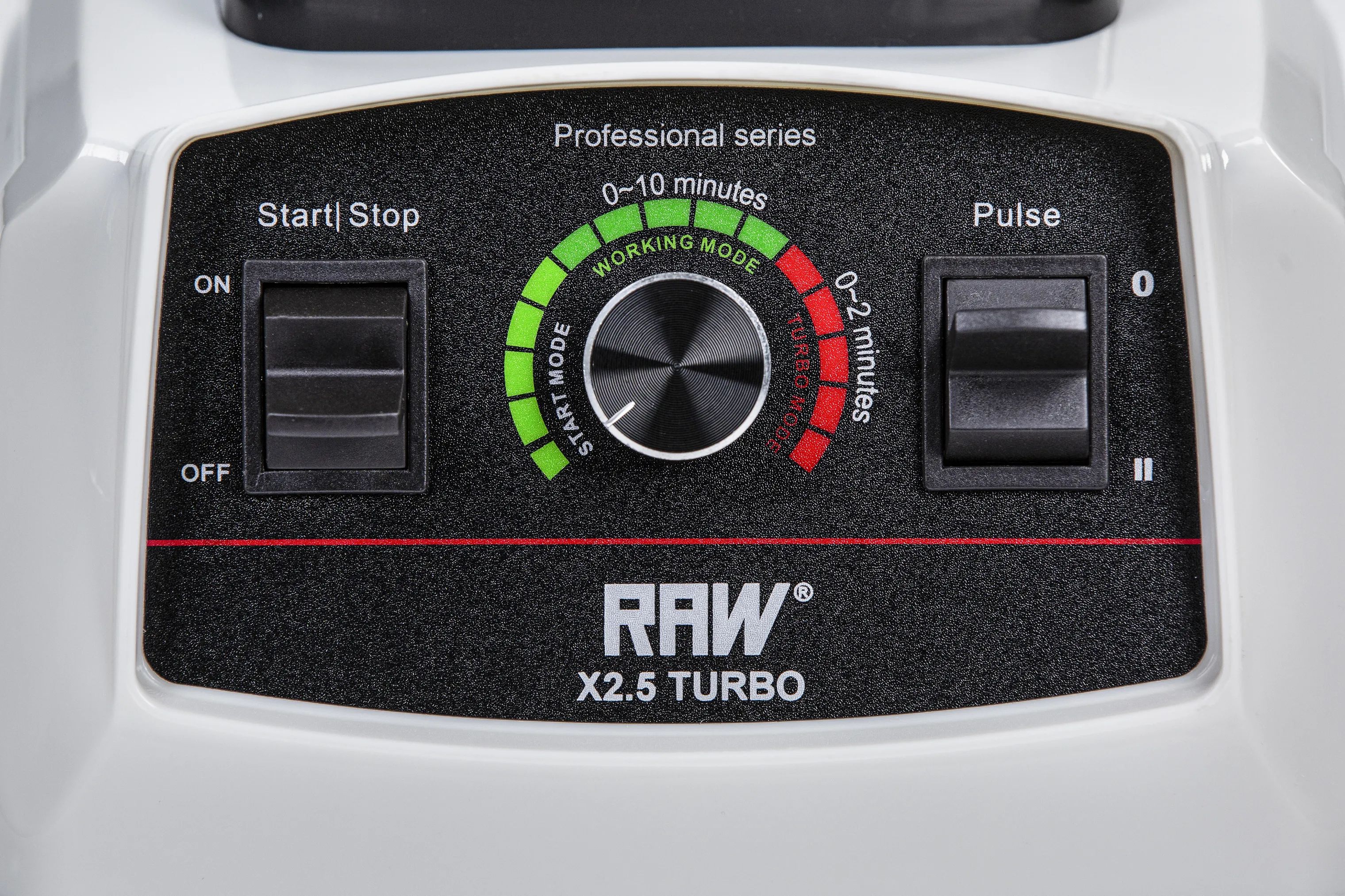 RAW Blendere X2,5 Turbo Blender i Sølvfarvet, 2