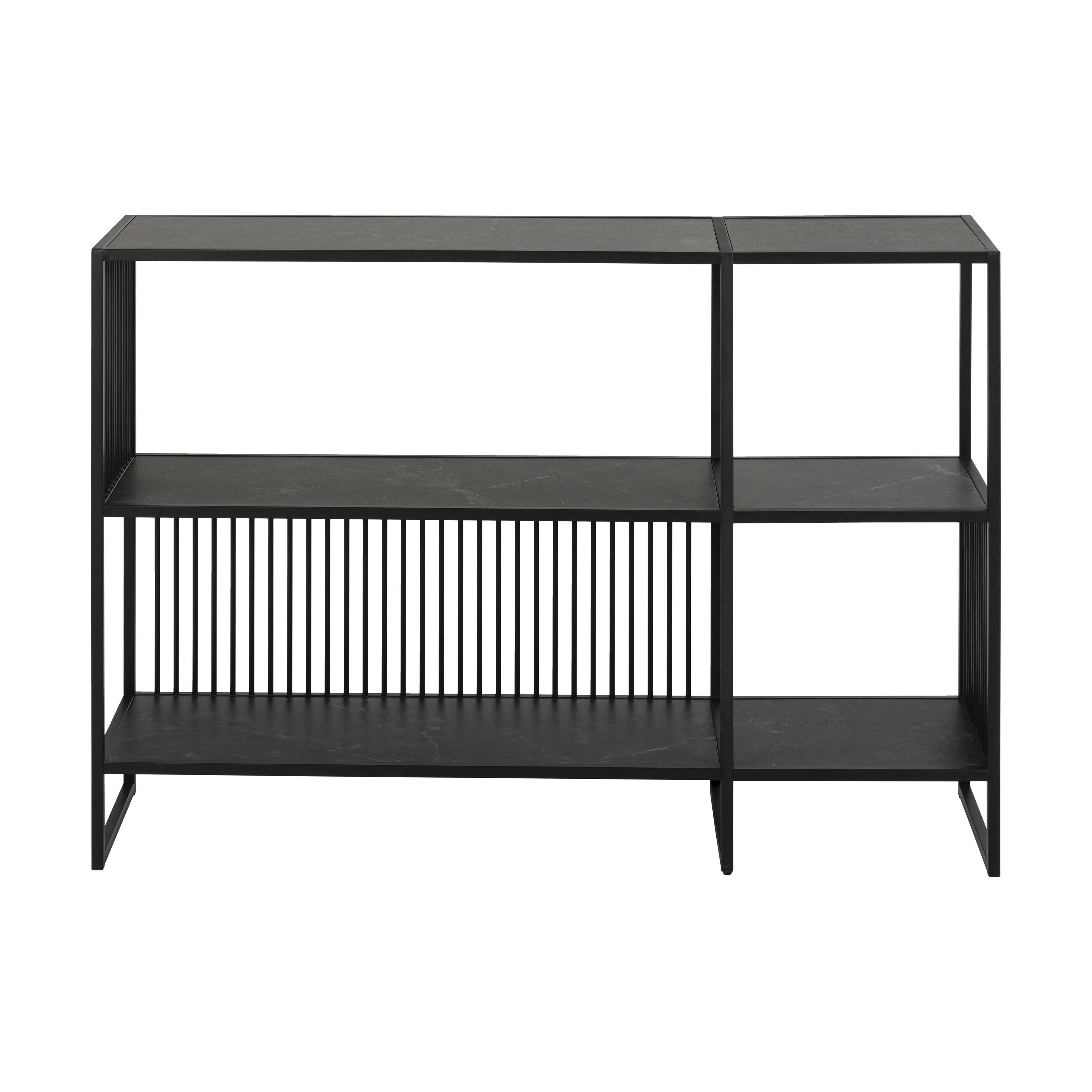 CASA Living Reoler og tilbehør Strington Reol i H83 x B120 x L35 cm, 3