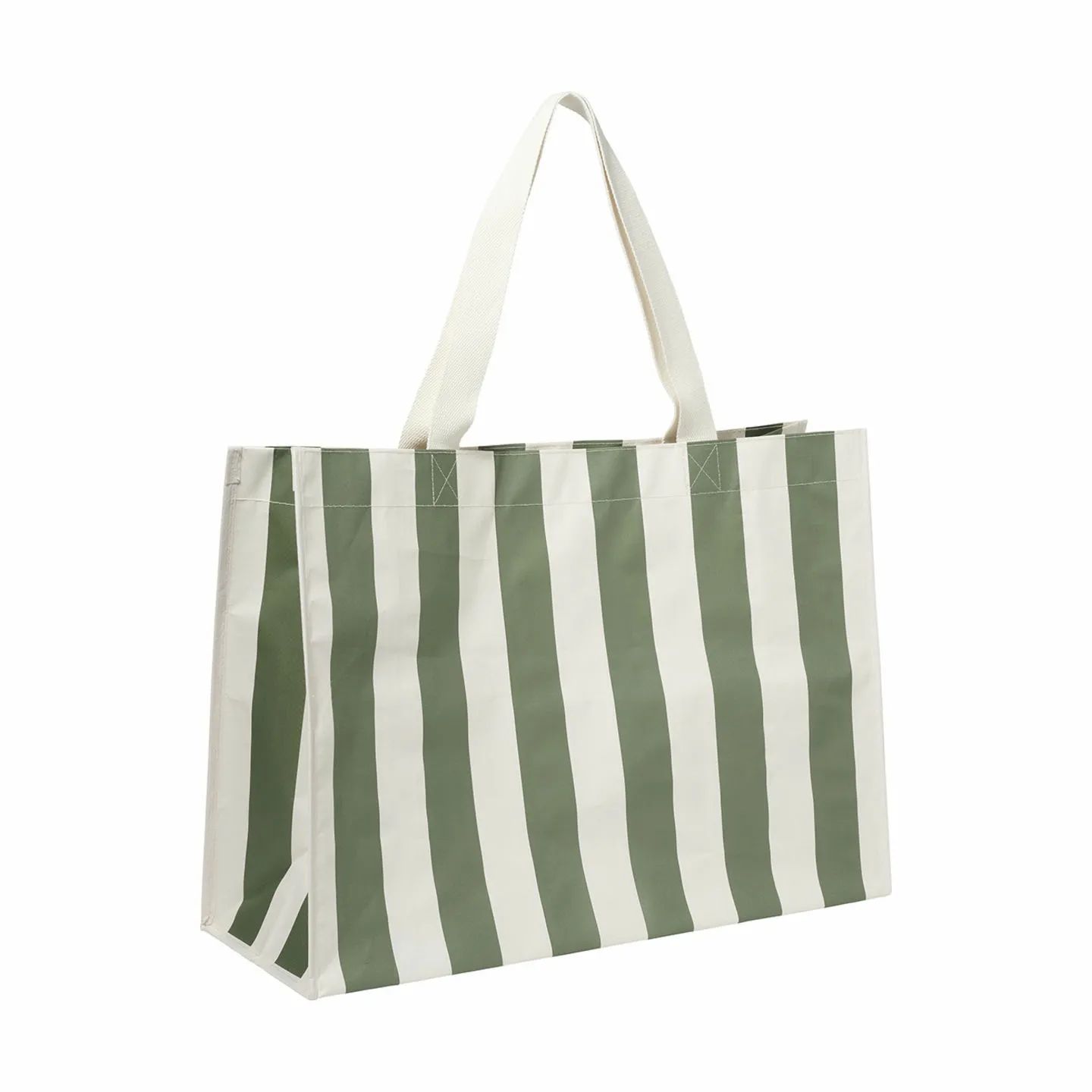 Sunnylife Øvrigt interiør Olive XL Strandtaske - The Vacay i Grøn / Hvid, 1