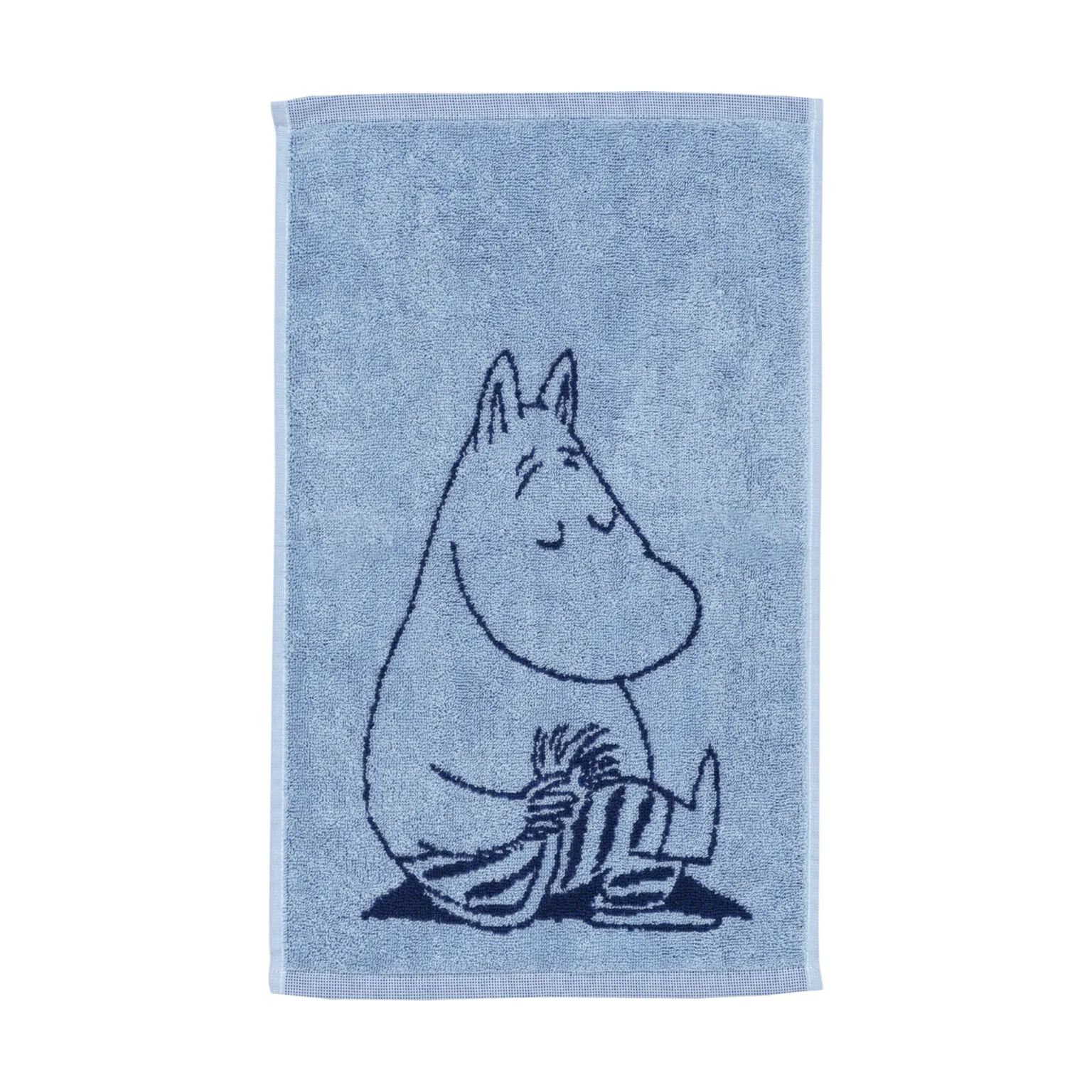 Moomin Arabia Håndklæder Moomin Arabia Indretning Håndklæde - Mumitroden i Blå, B30 x L50 cm, 1
