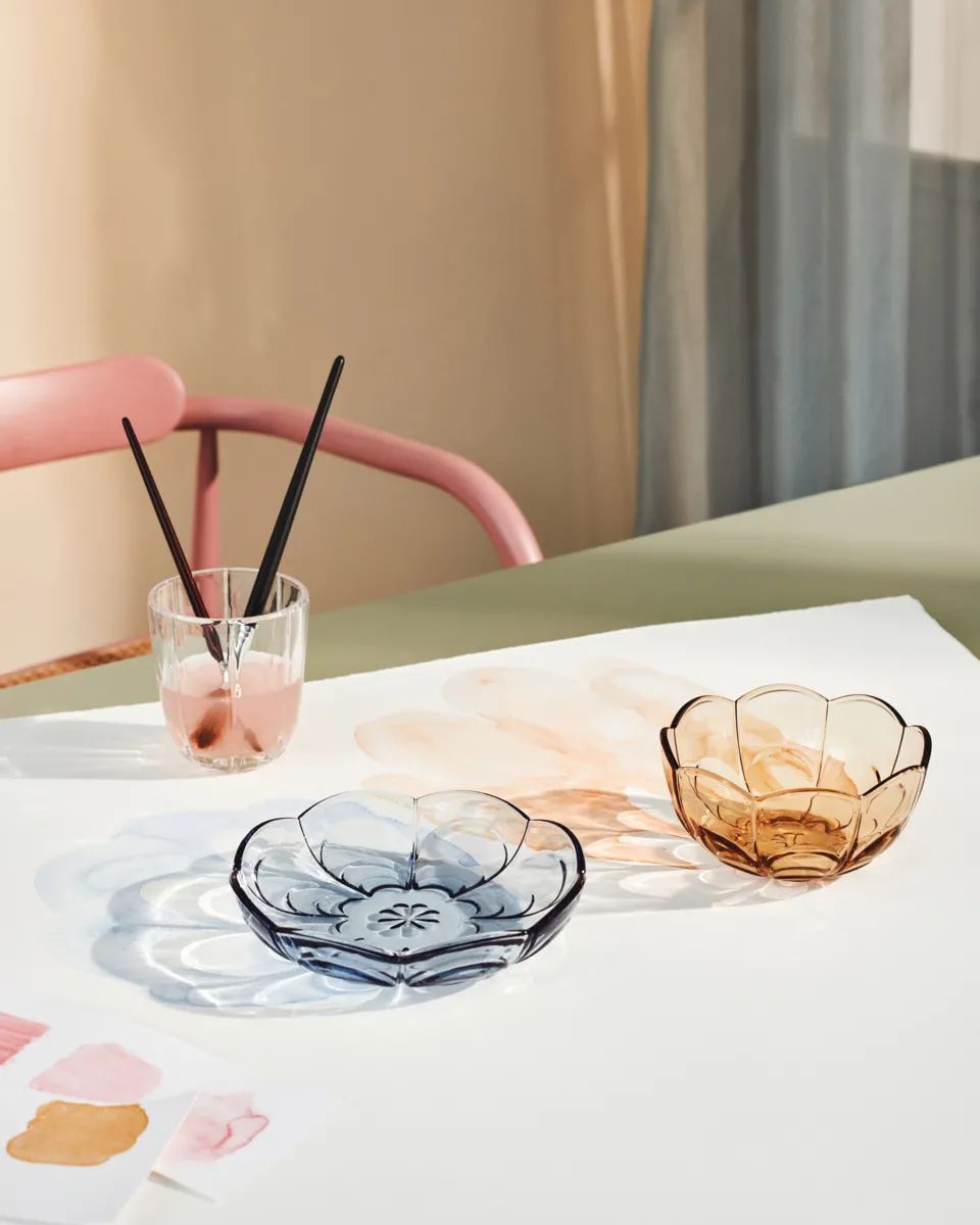 Holmegaard Serveringsskåle Lily Serveringsskål i Toffee Rose, 3