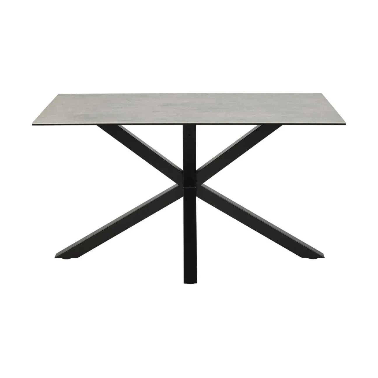 CASA Living Spiseborde Heaven Spisebord i Grå anista, H75,5 x B135 x L80 cm, 1