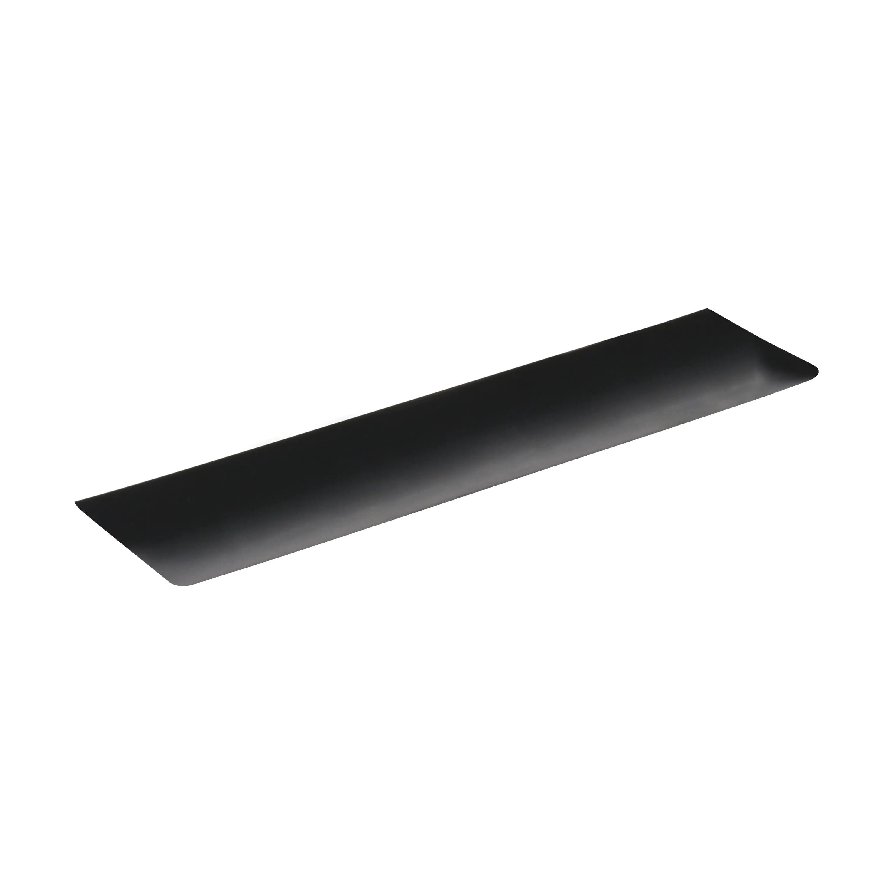 Aida Middagstallerkener Quadro Rektangulær Tallerken i Sort, B8 x L31 cm, 1