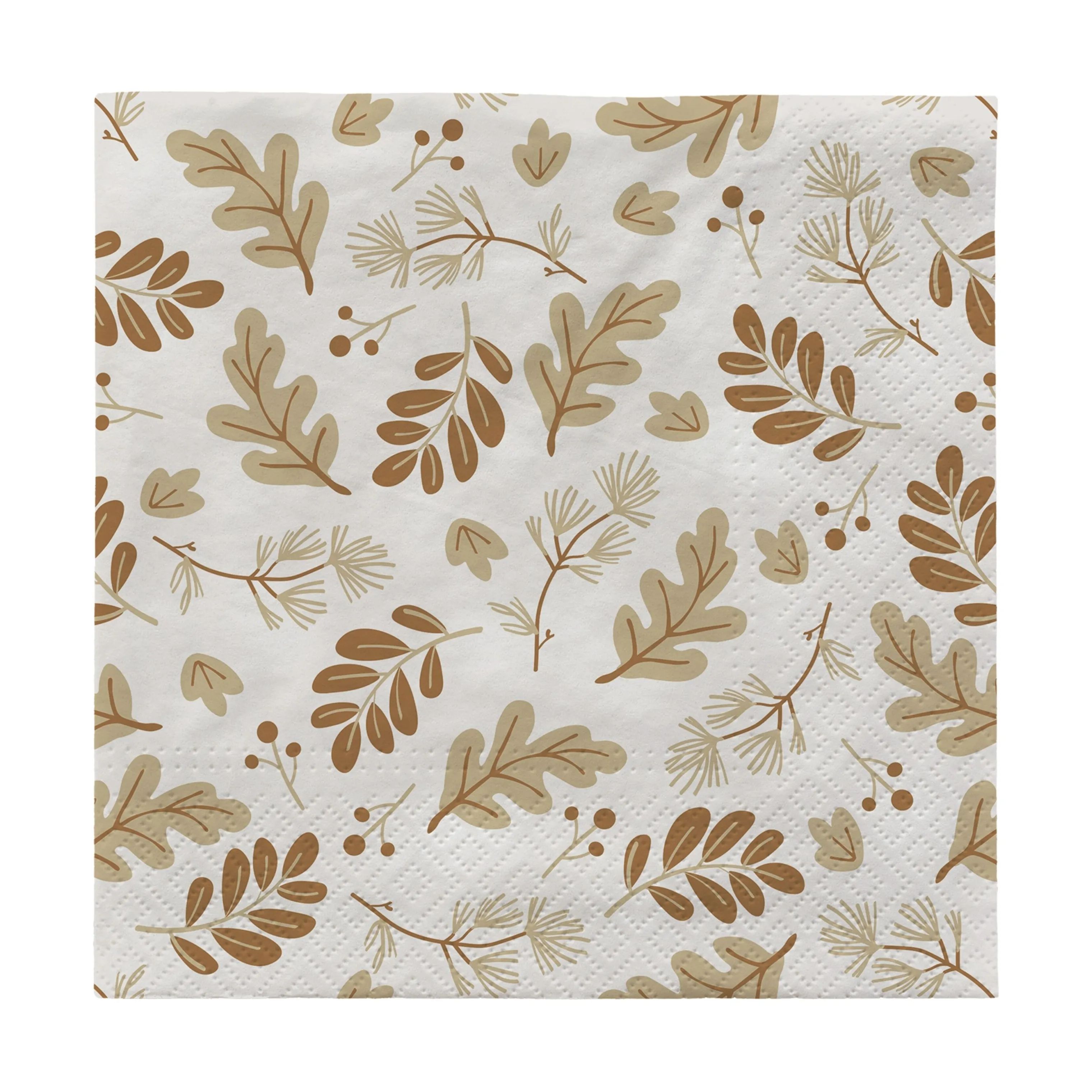 Broste Copenhagen Papirservietter Forest Papirservietter - 20 stk. i White, 1