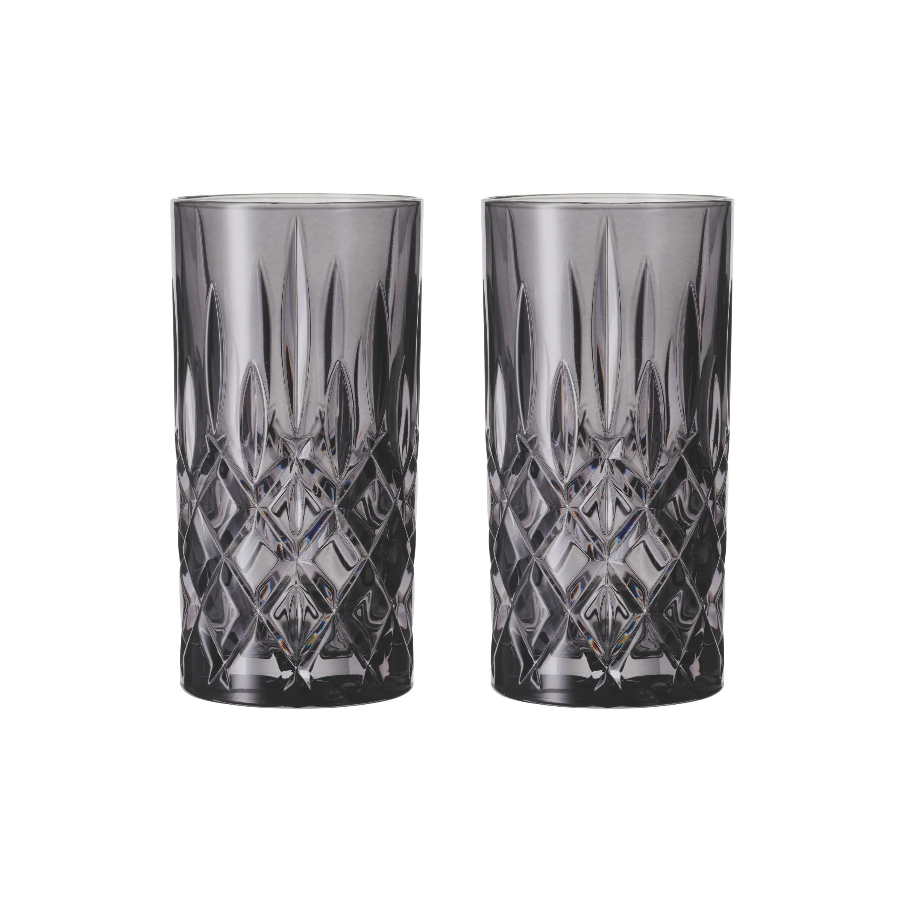 Nachtmann Highball glas Noblesse Longdrinkglas - 2 stk. i Grå, 1