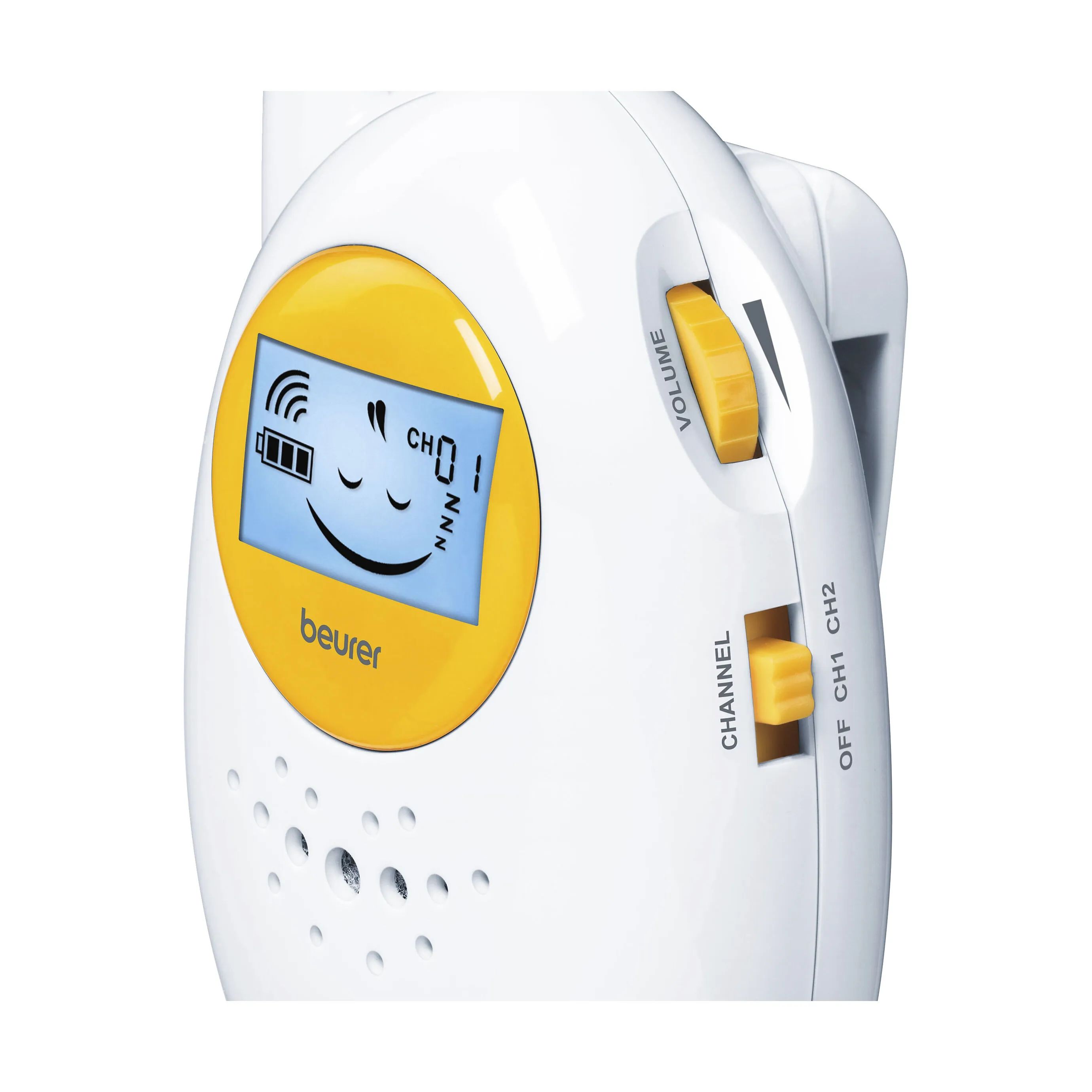 Beurer Babyalarmer Babyalarm - BY84 i Hvid/gul, 2