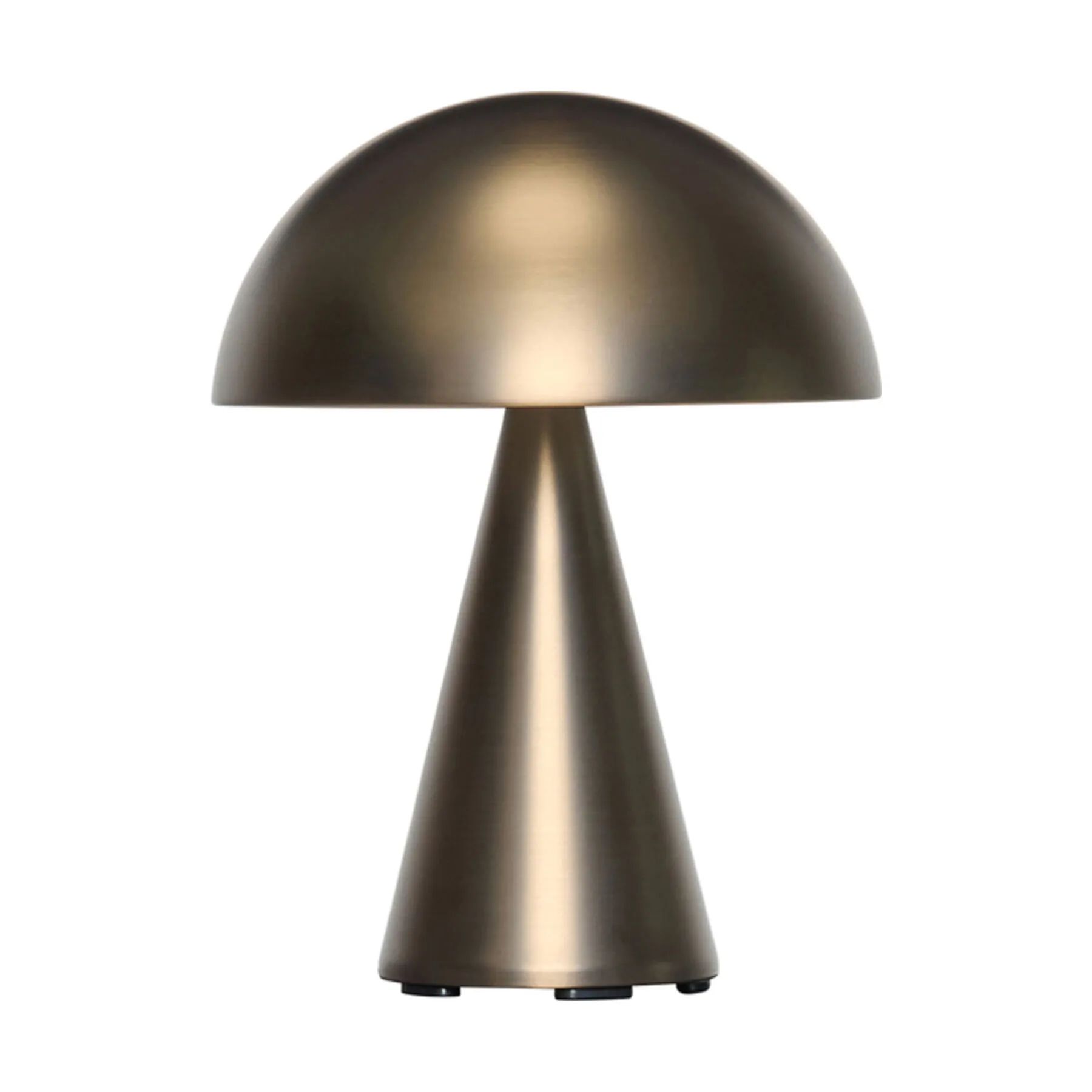 Hübsch Bordlamper Mush Bordlampe i Bruneret Messing, 1
