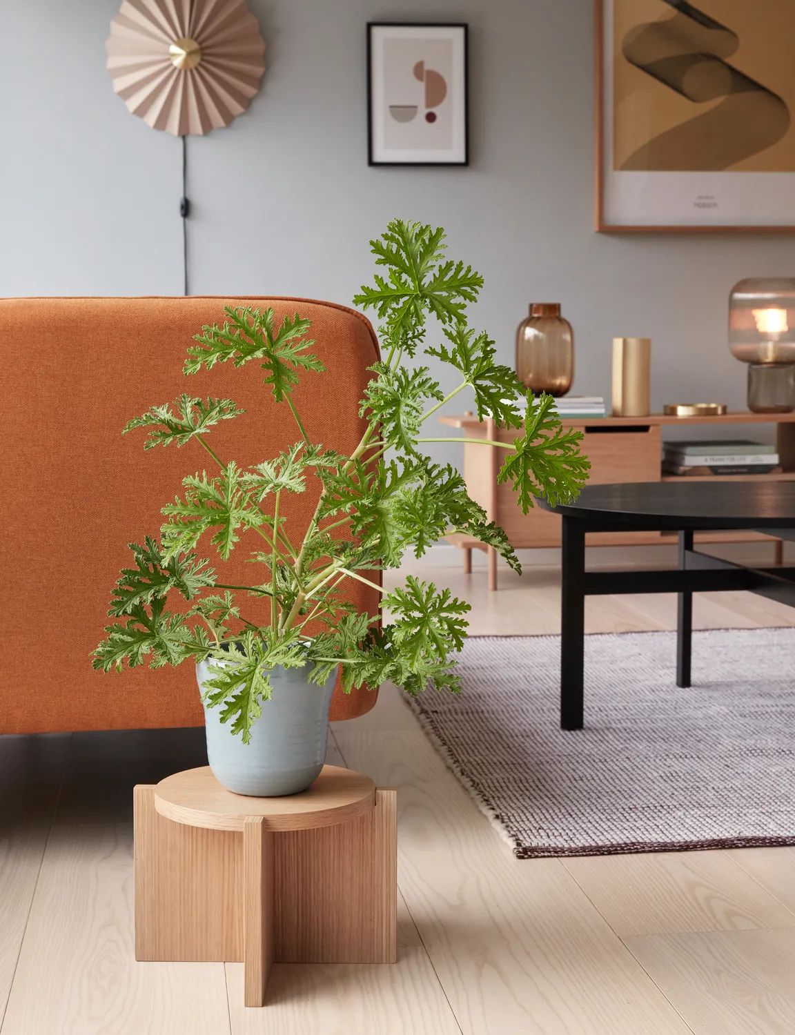 Hübsch Urtepotteskjulere Nomad Plantestander i 30 cm, 3