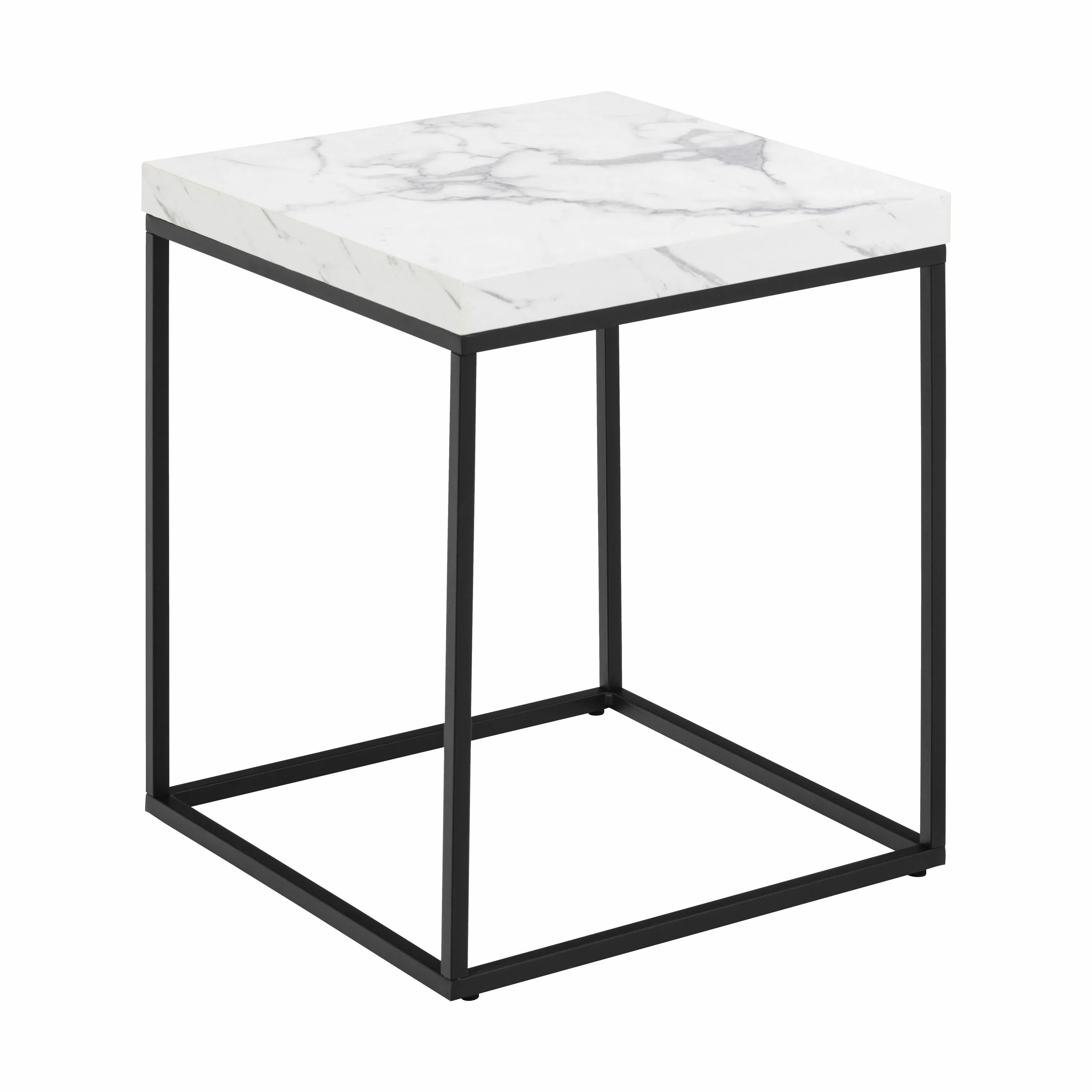 CASA Living Sofaborde Barossa Sofabord i Hvid, B40 x L40 cm, 1