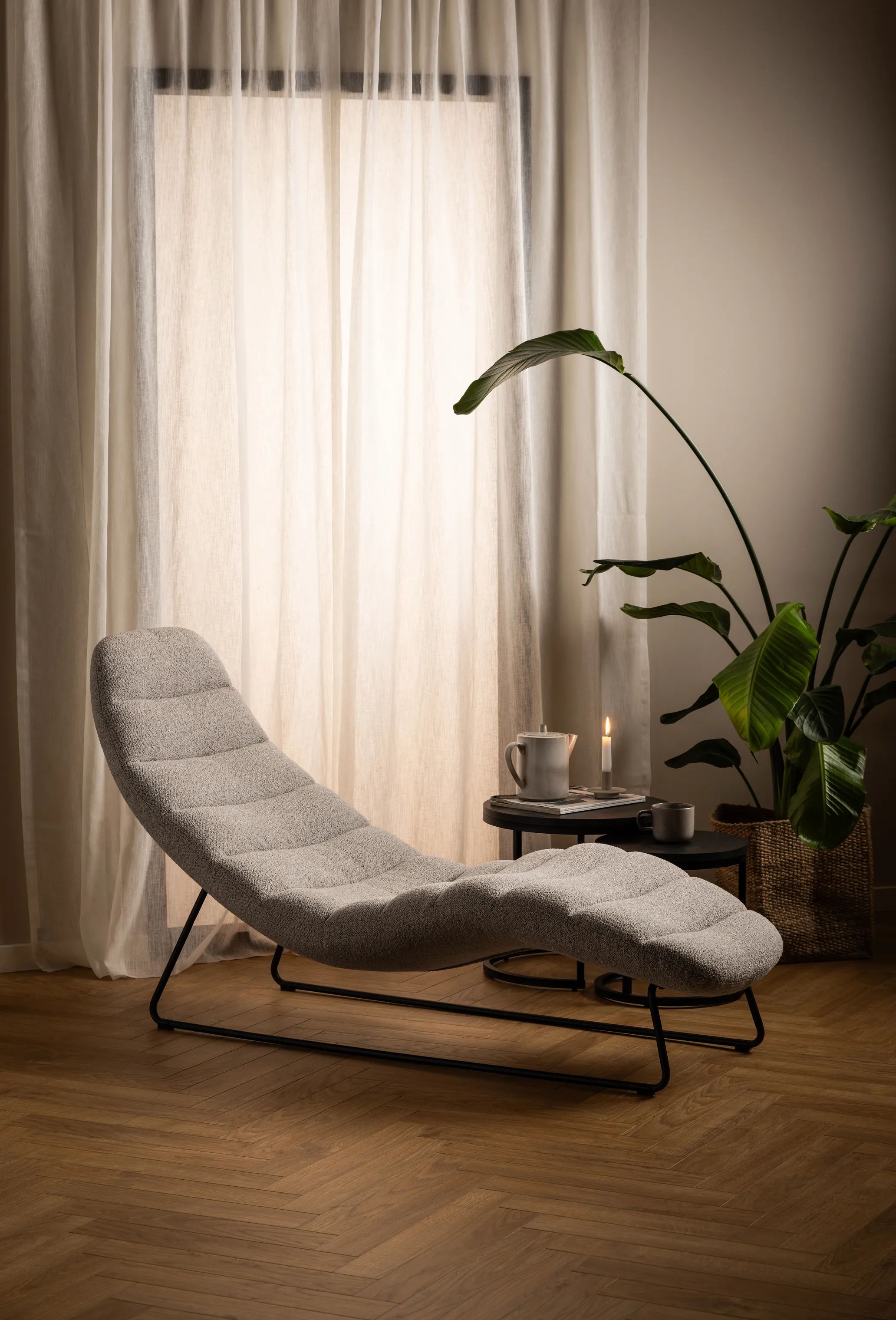 CASA Living Daybeds Chaplin Chaiselong i Beige, 2