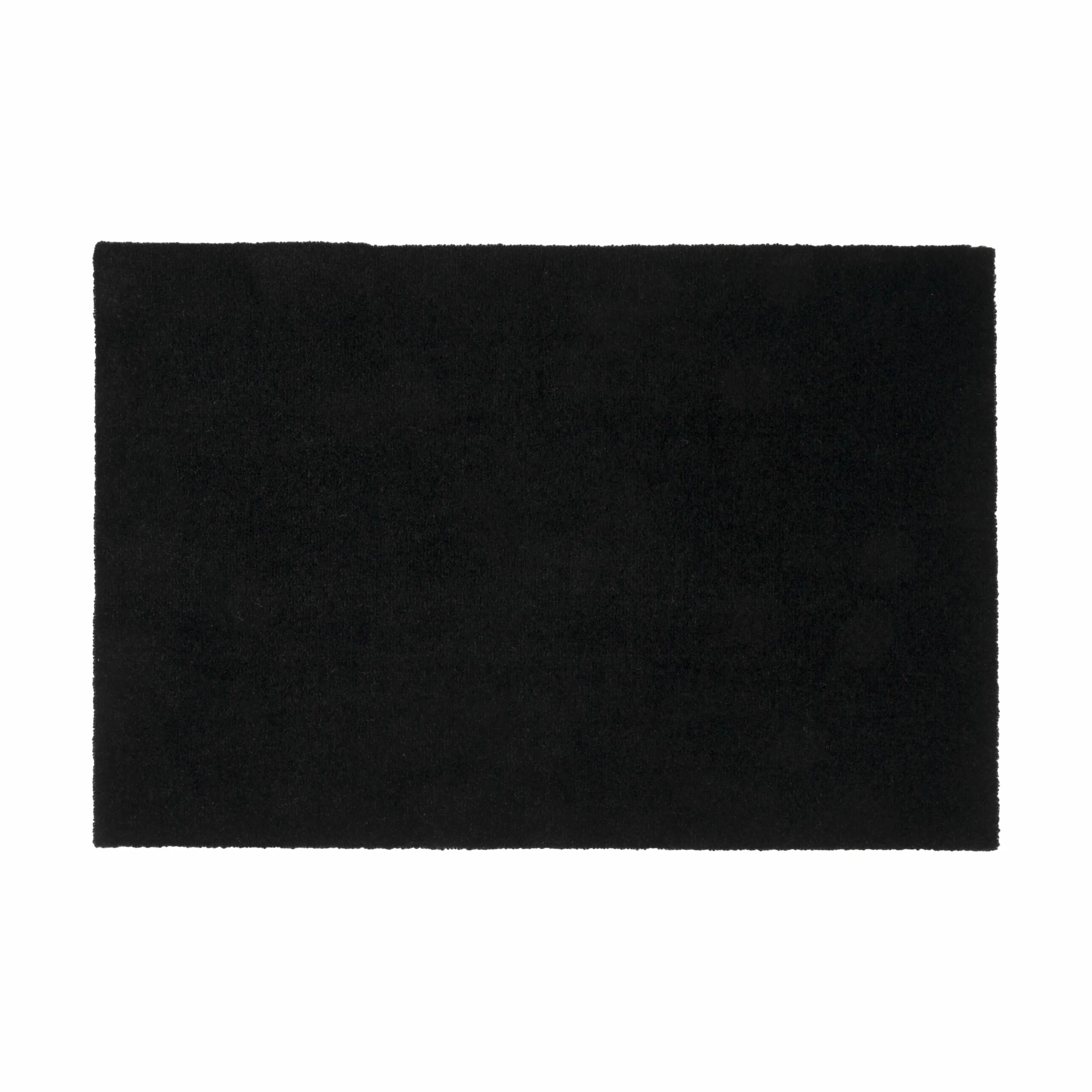 Tica Copenhagen Dørmåtter Uni Color Gulvmåtte i sort, B60 x L90 cm, 1