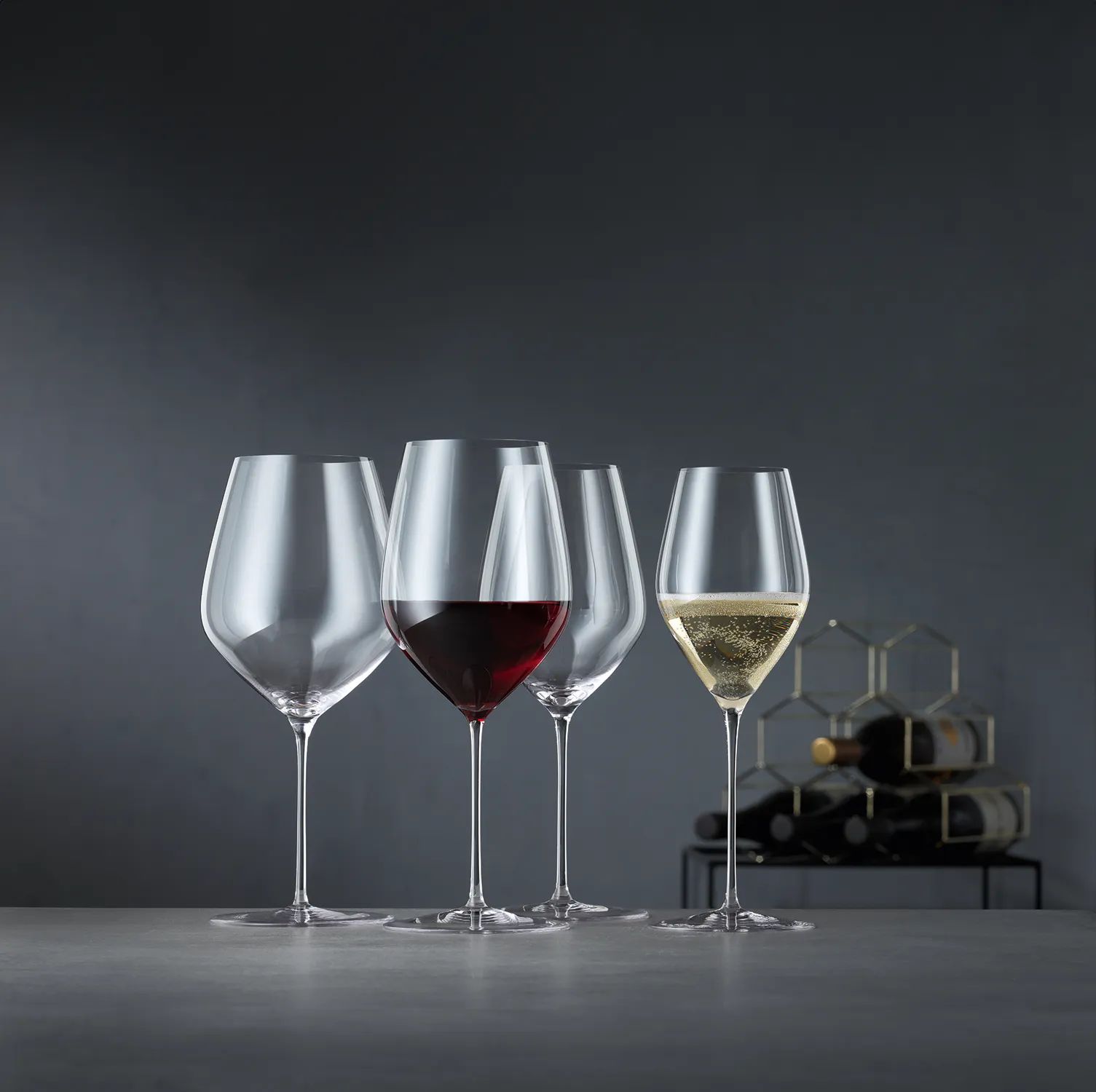 Spiegelau Rødvinsglas HI-LITE Rødvinsglas - 2 stk. i KLAR, 3