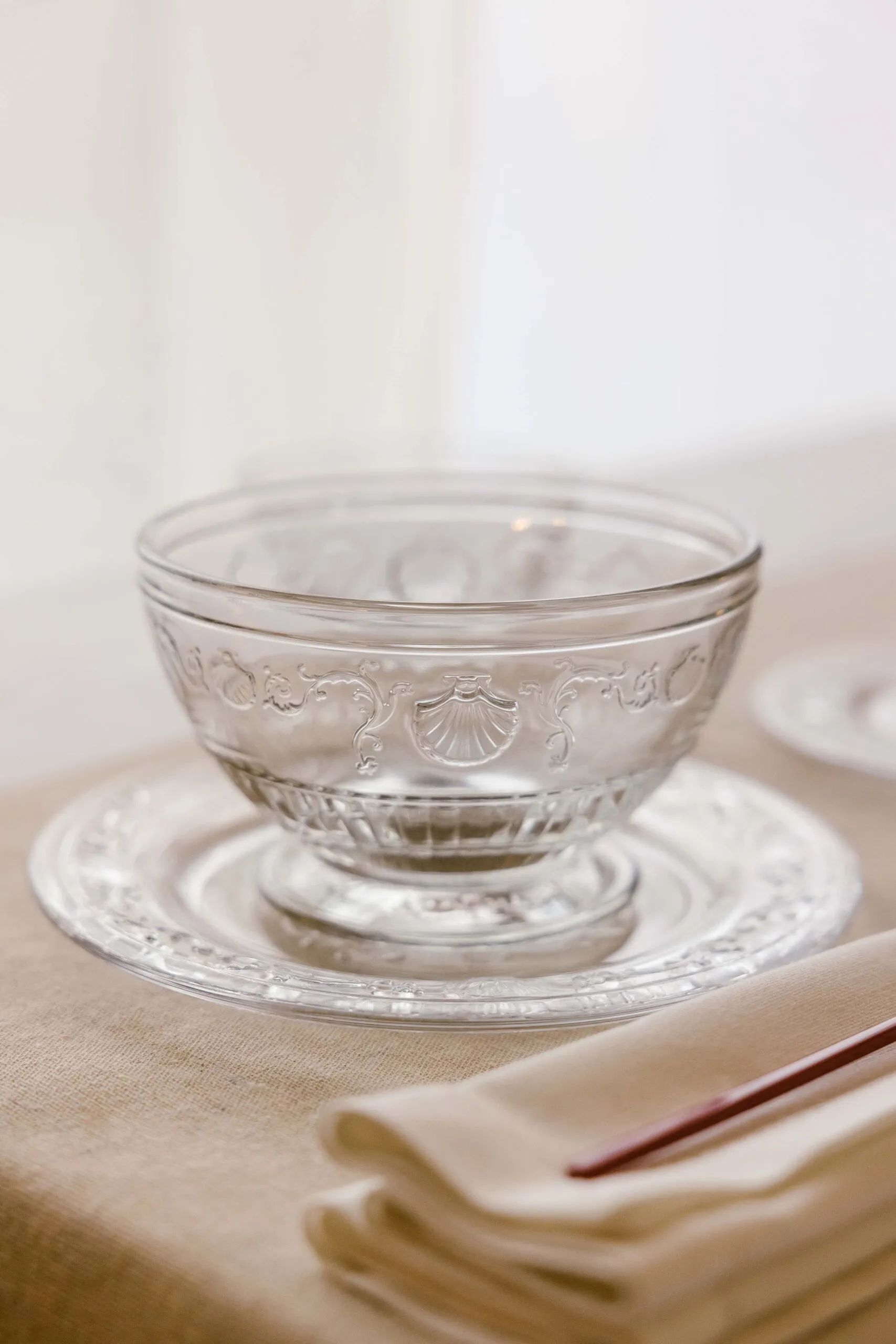 La Rochère Kagetallerkener Versailles Assiette - 6 stk. i Klar, 3