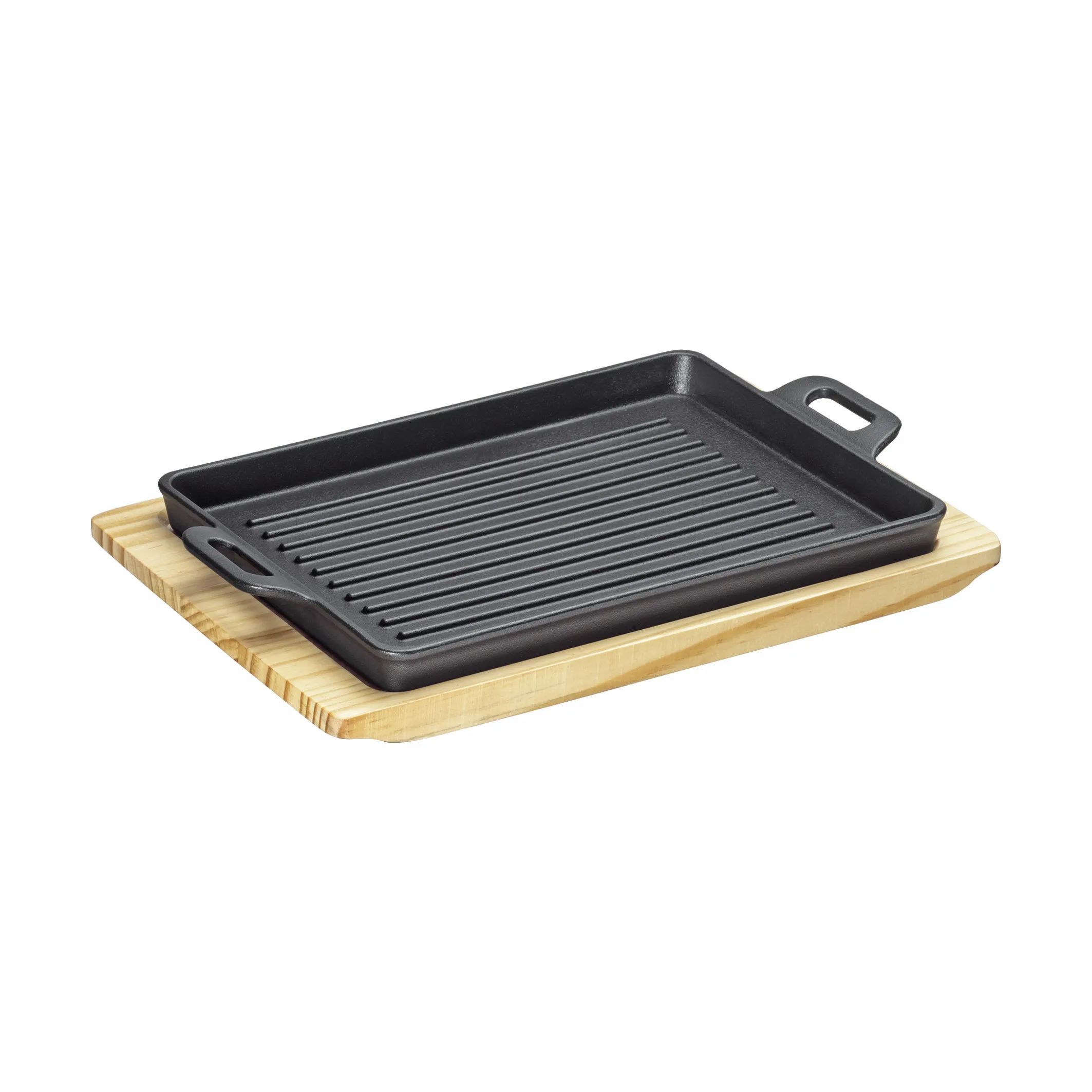 Küchenprofi Øvrigt grilltilbehør Serveringsplade i Sort/natur, 1