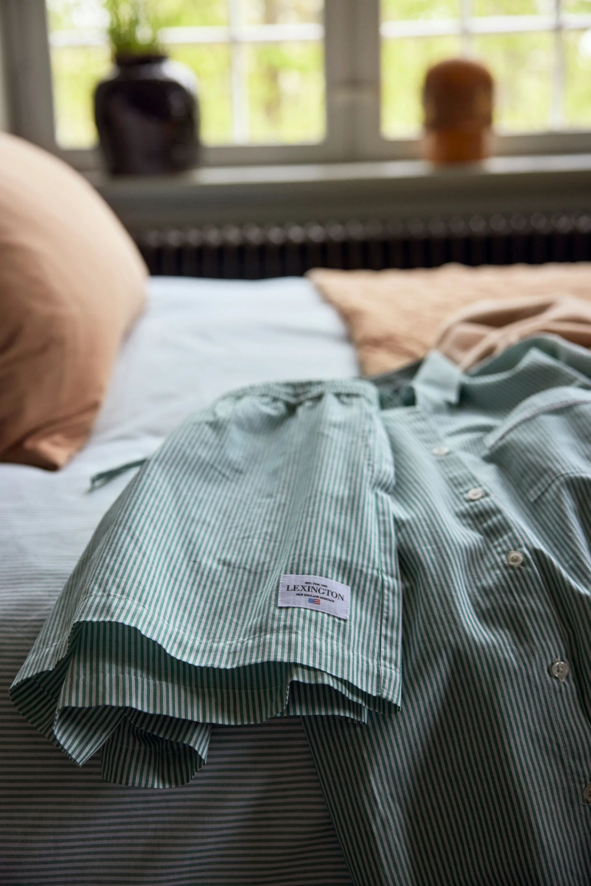 Lexington Pyjamas A Parkside Collection Pyjamassæt - 2 dele i S, 2