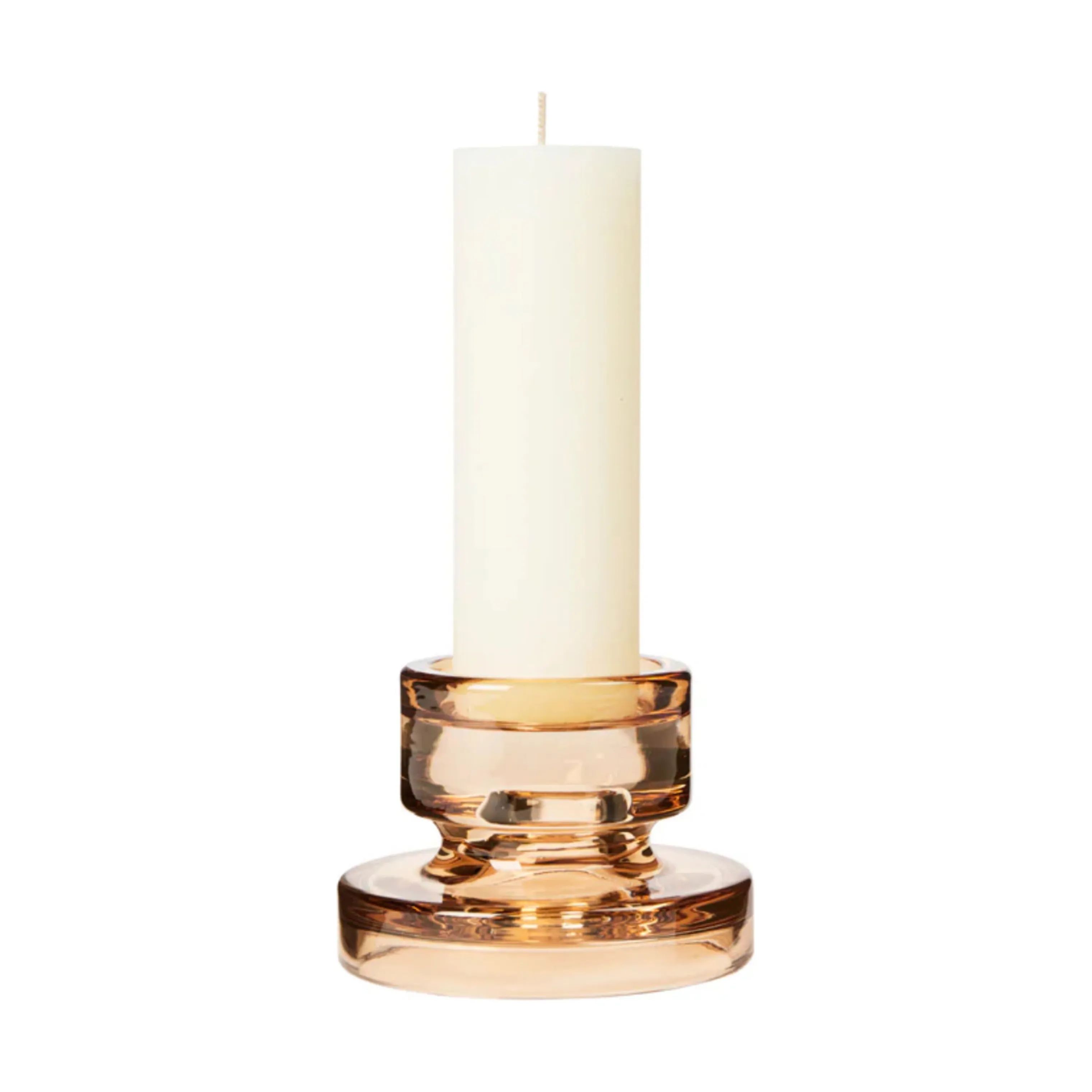 Broste Copenhagen Bloklysestage Petra Lysestage i Brun, 11 cm, 5