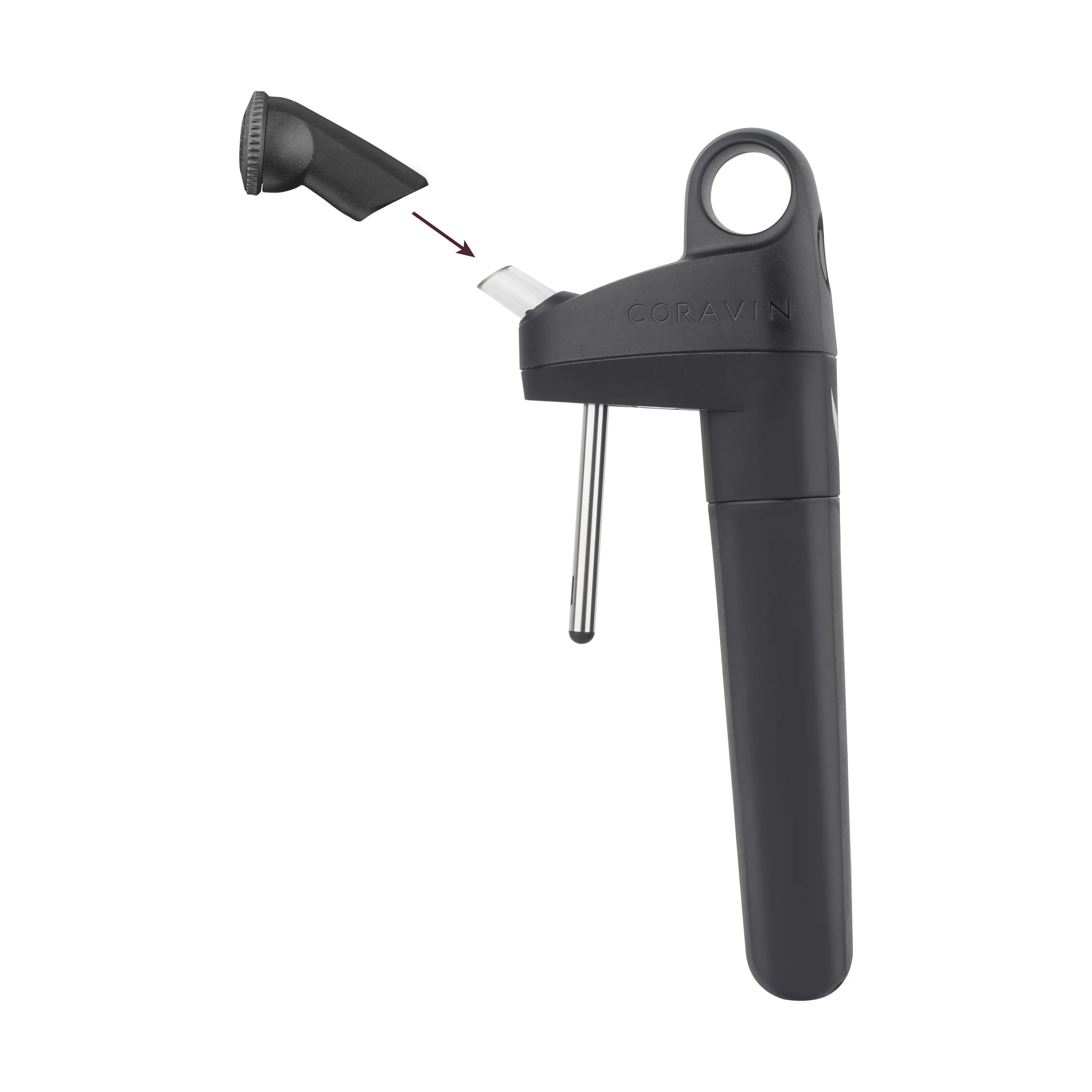 Coravin Vinpumper Pivot+ Vinbevaringssystem i Sort, 8