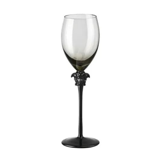 Versace Hvidvinsglas Medusa Hvidvinsglas i Sort, 1
