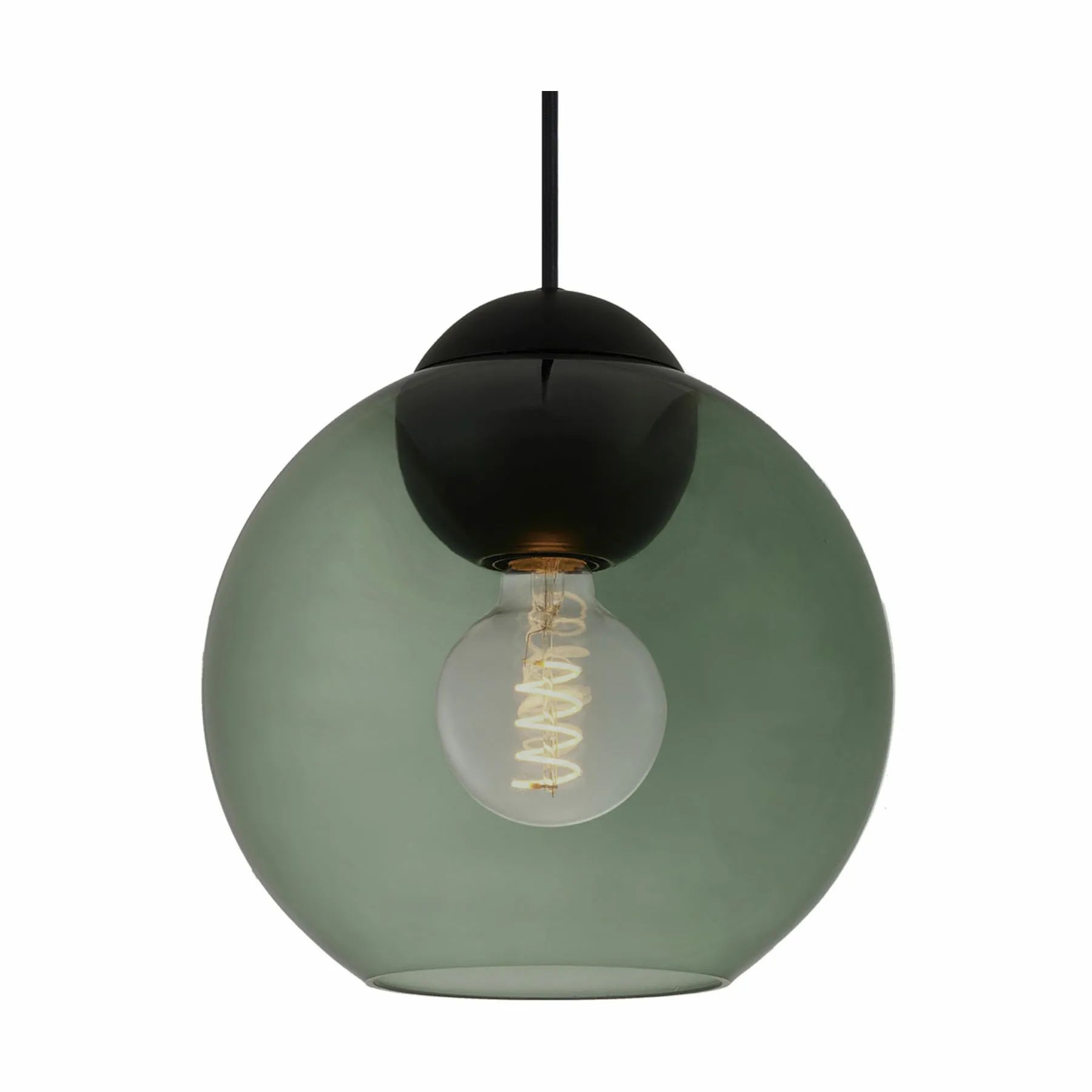 Halo Design Pendler Bubbles Pendel i grøn, 24 cm, 1