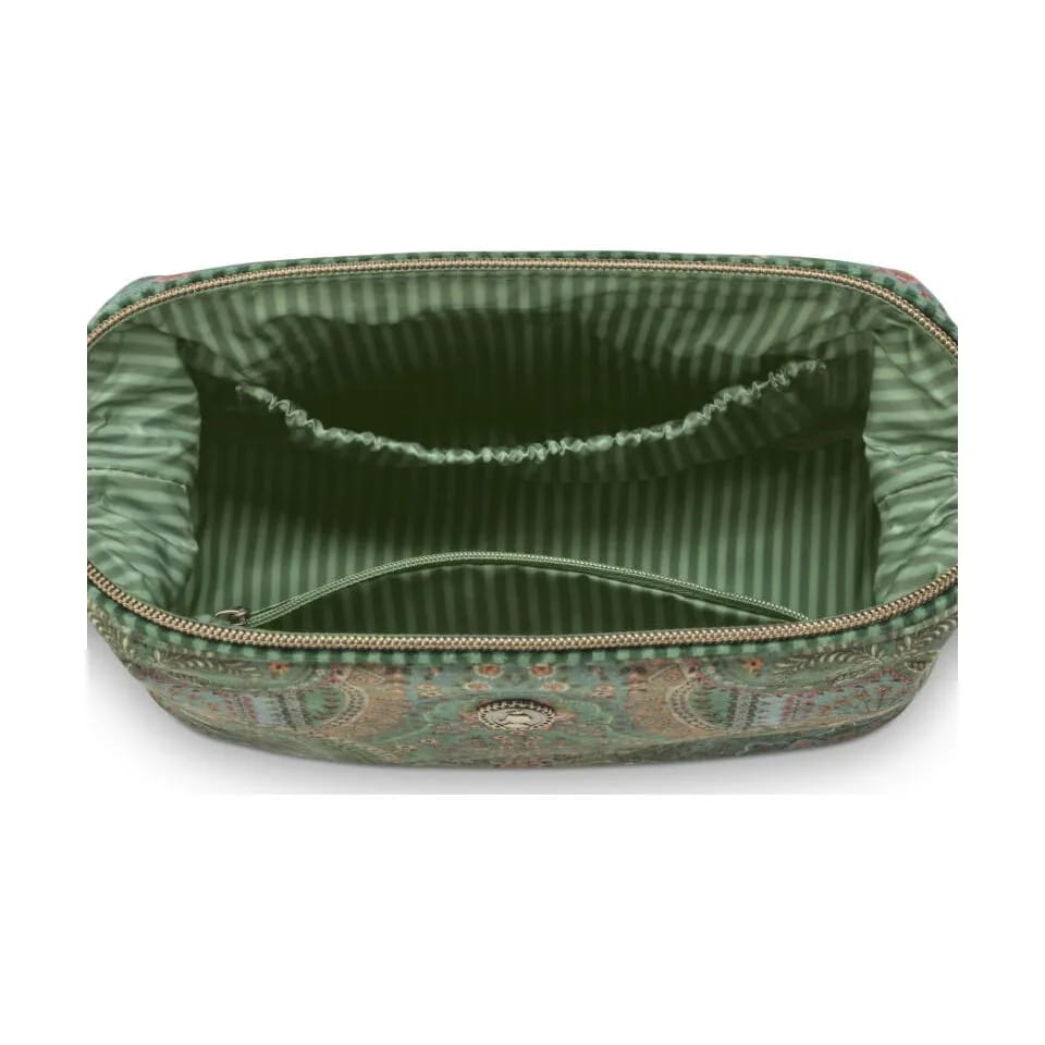 PIP Studio Toilettasker Cooper Kosmetiktaske i Grøn 1, H15 x B22,5 cm, 4