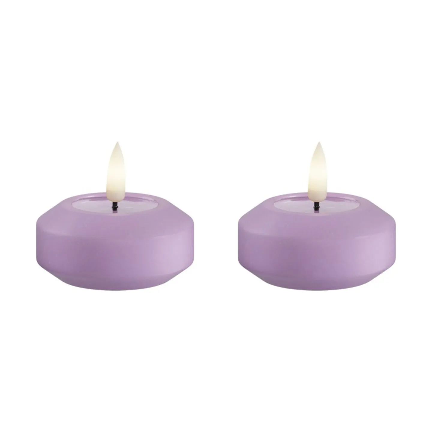 Deluxe Homeart LED-lys Flydelys - 2 stk. i Lavendel, 1