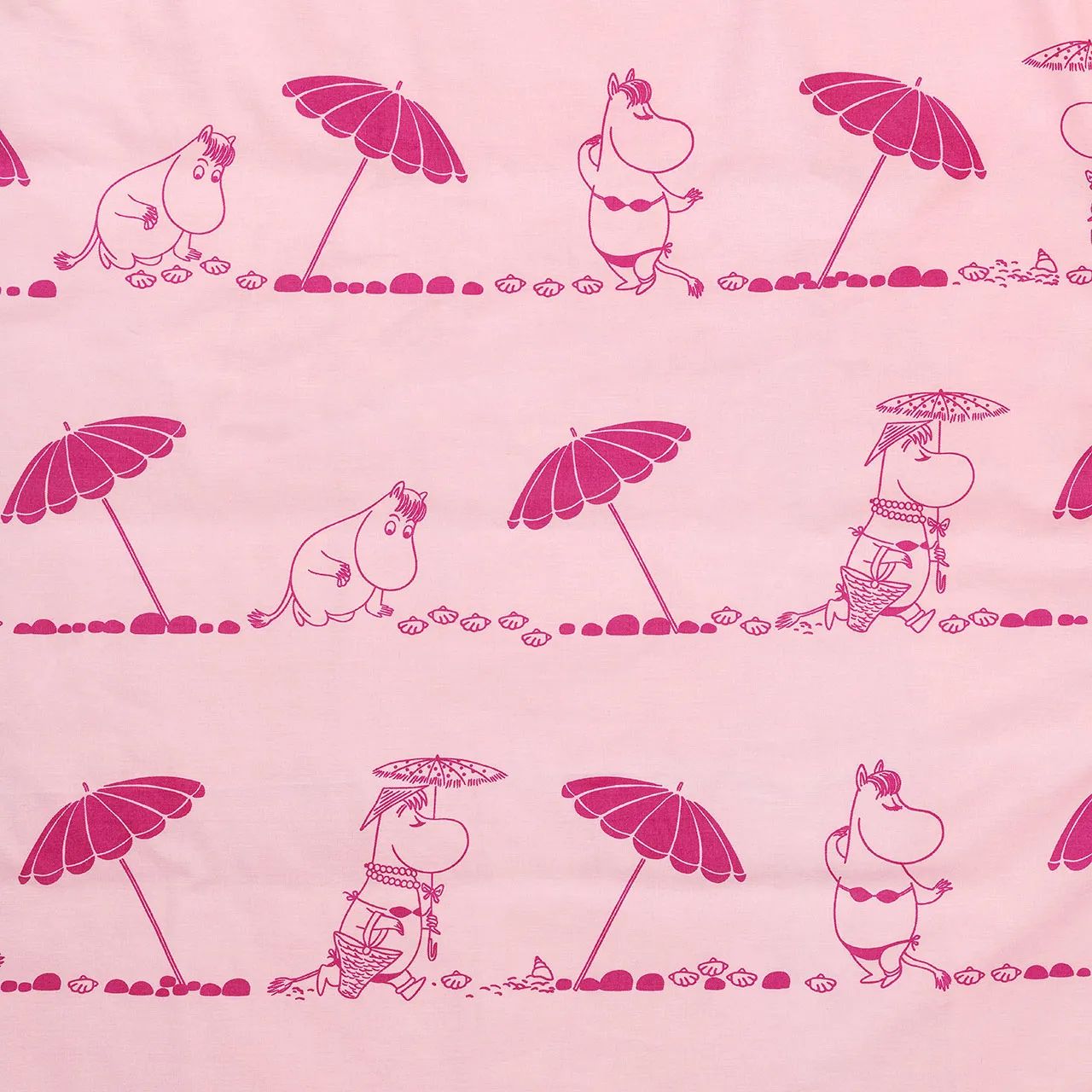 Moomin Arabia Hovedpudebetræk Kærester Pudebetræk - Snorkfrøken i Lyserød/pink, B60 x L50 cm, 2