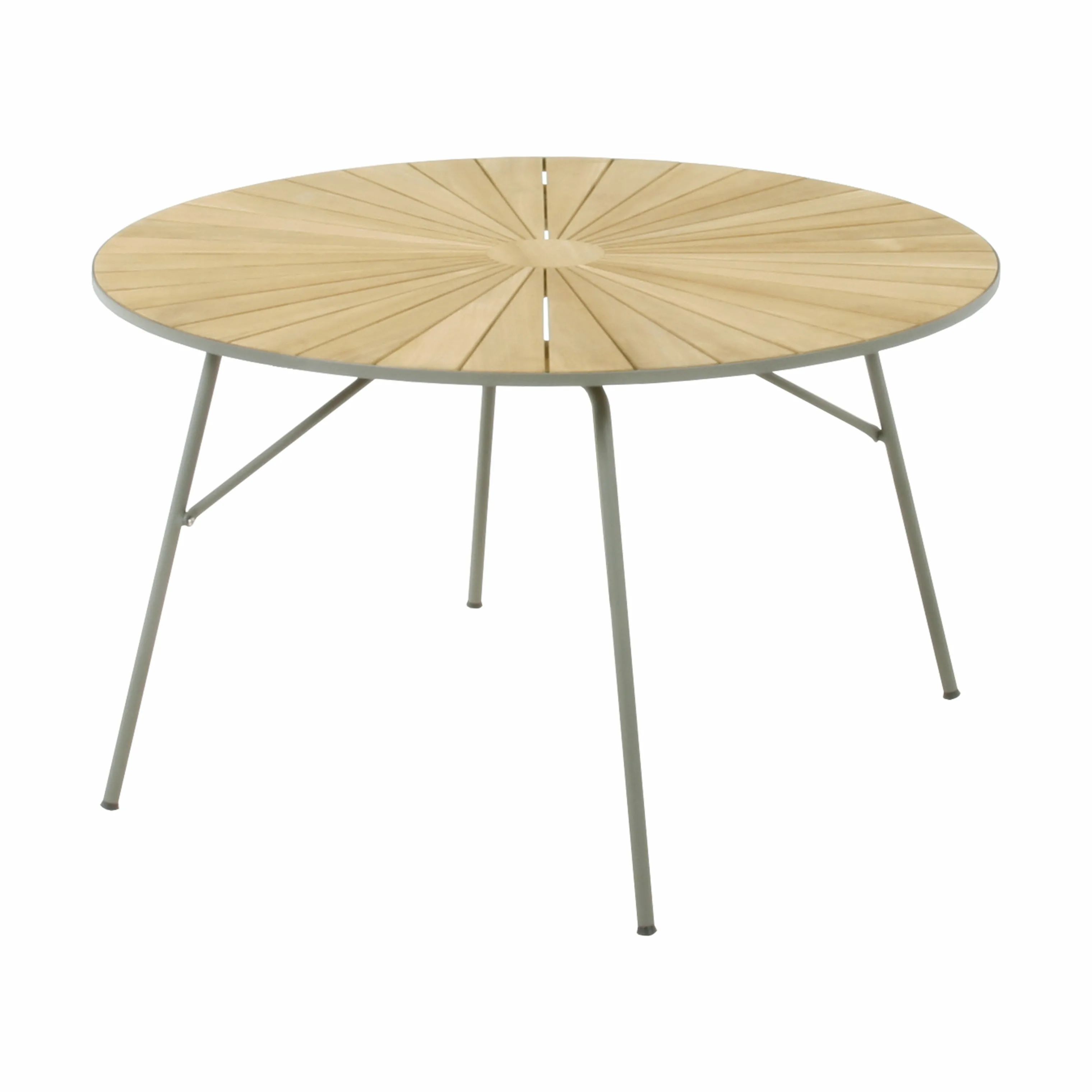 Mandalay Havespiseborde Marguerit Havebord i Teaktræ/olivengrøn, 120 cm, 1