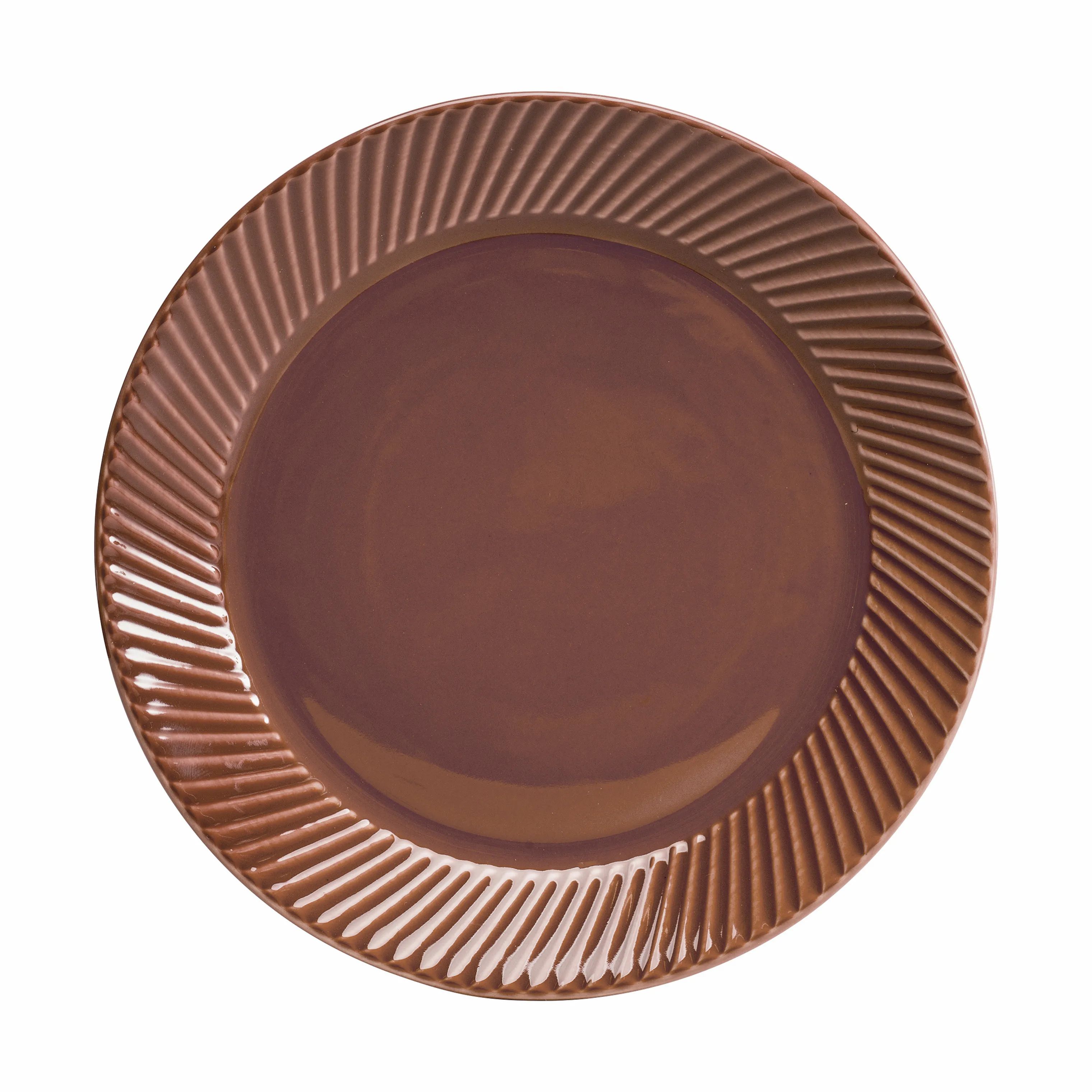 Sagaform Frokosttallerkener Coffee & More Tallerken i Terrakotta, 20 cm, 1
