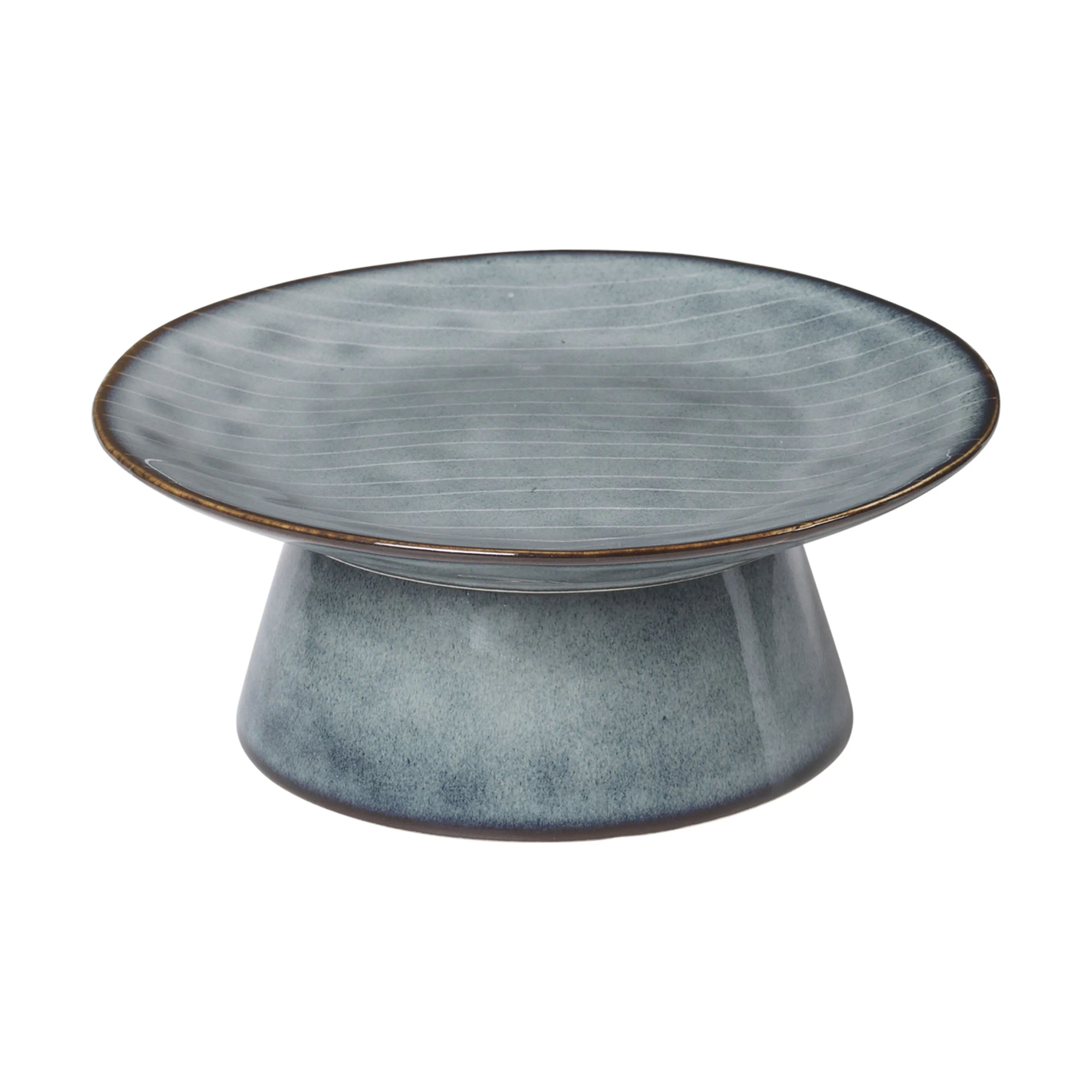 Broste Copenhagen Lagkagefade Nordic Sand Nordic Sea Kagefad i Soft Blue, 1