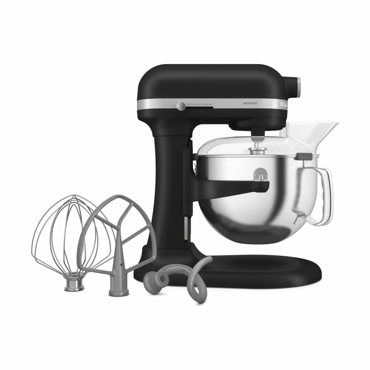 KitchenAid Røremaskiner Artisan Køkkenmaskine 5KSM60SPXEBM i Black matte, 5