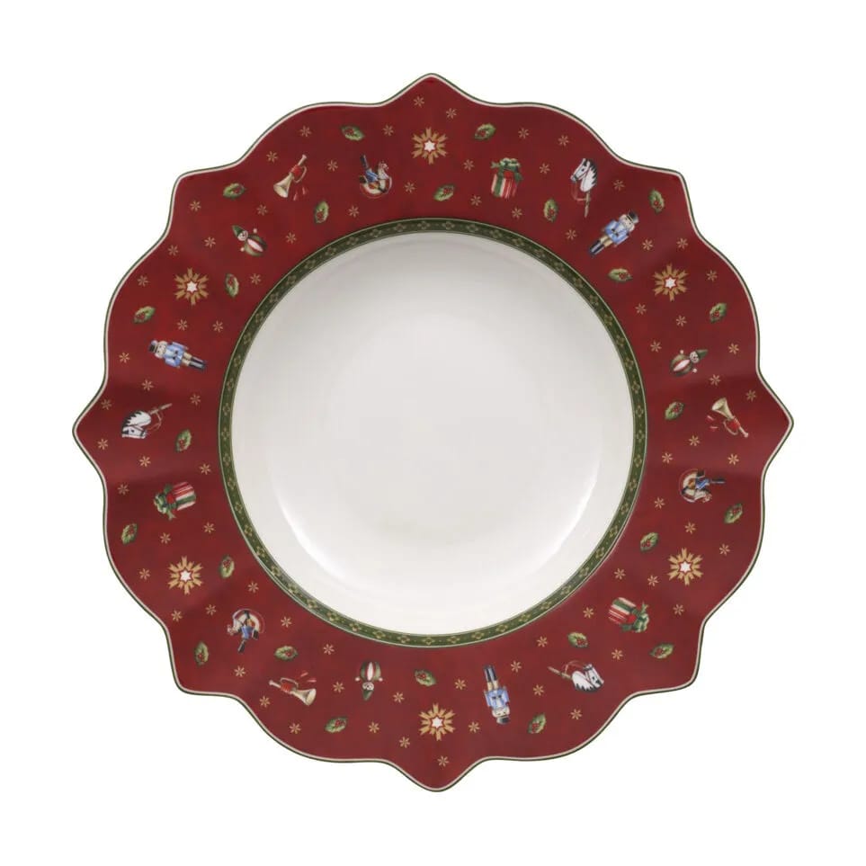 Villeroy & Boch Dybe tallerkener Toy's Delight Toy´s Delight Dyb Tallerken i Rød, 1