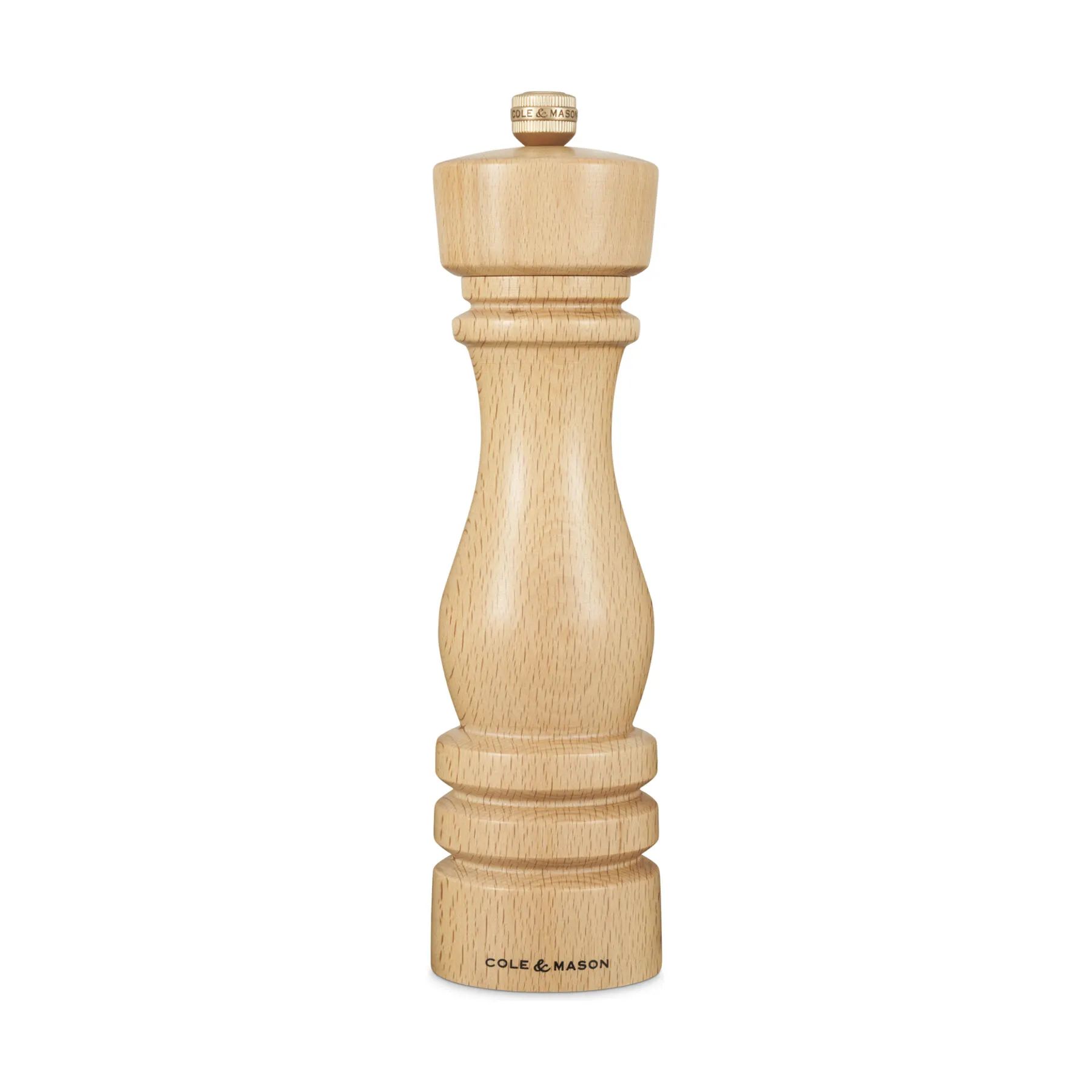 Cole&Mason Peberkværne London Peberkværn i Natural Beech, 22 cm, 1