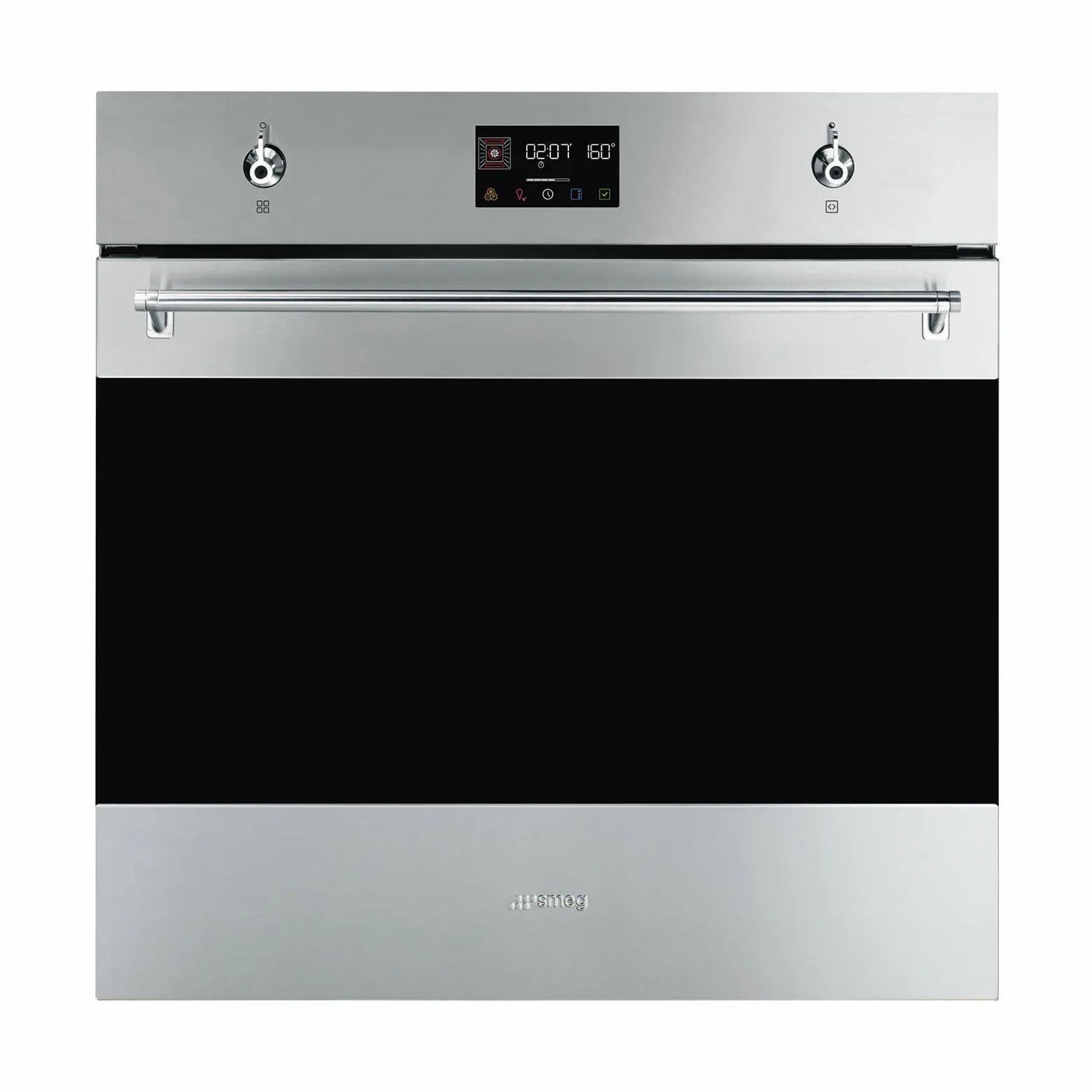 Smeg Indbygningsovne Classic Indbygningsovn i Sølvfarvet, 1