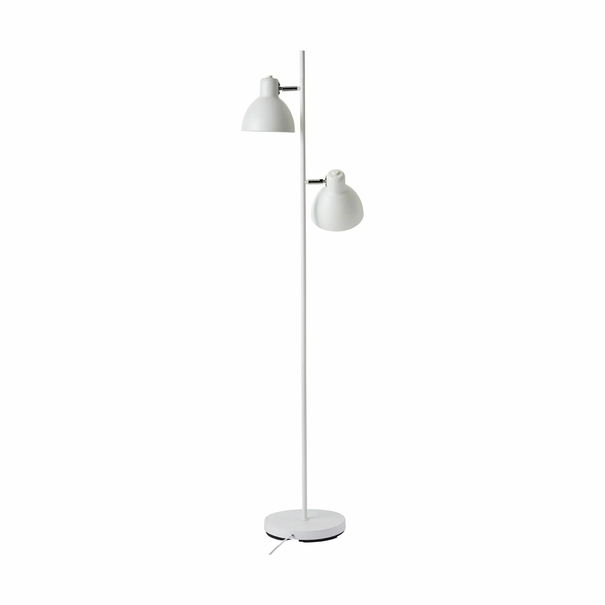 Dyberg Larsen Gulvlamper Skagen 2  Gulvlampe i Mat hvid, 160 cm, 1