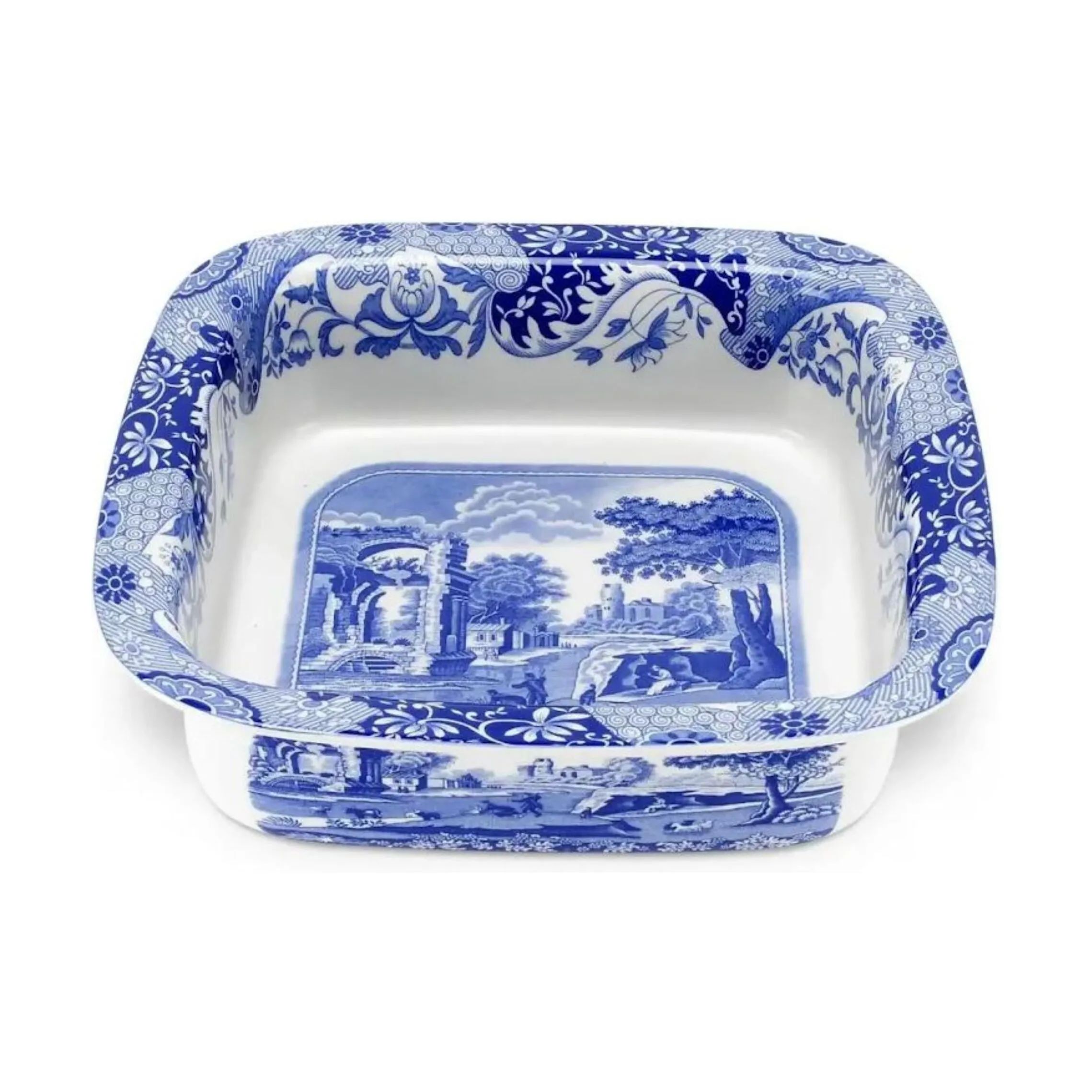 Spode Serveringsskåle Blue Italian Blue Italien Serveringsskål i blå/hvid, 1
