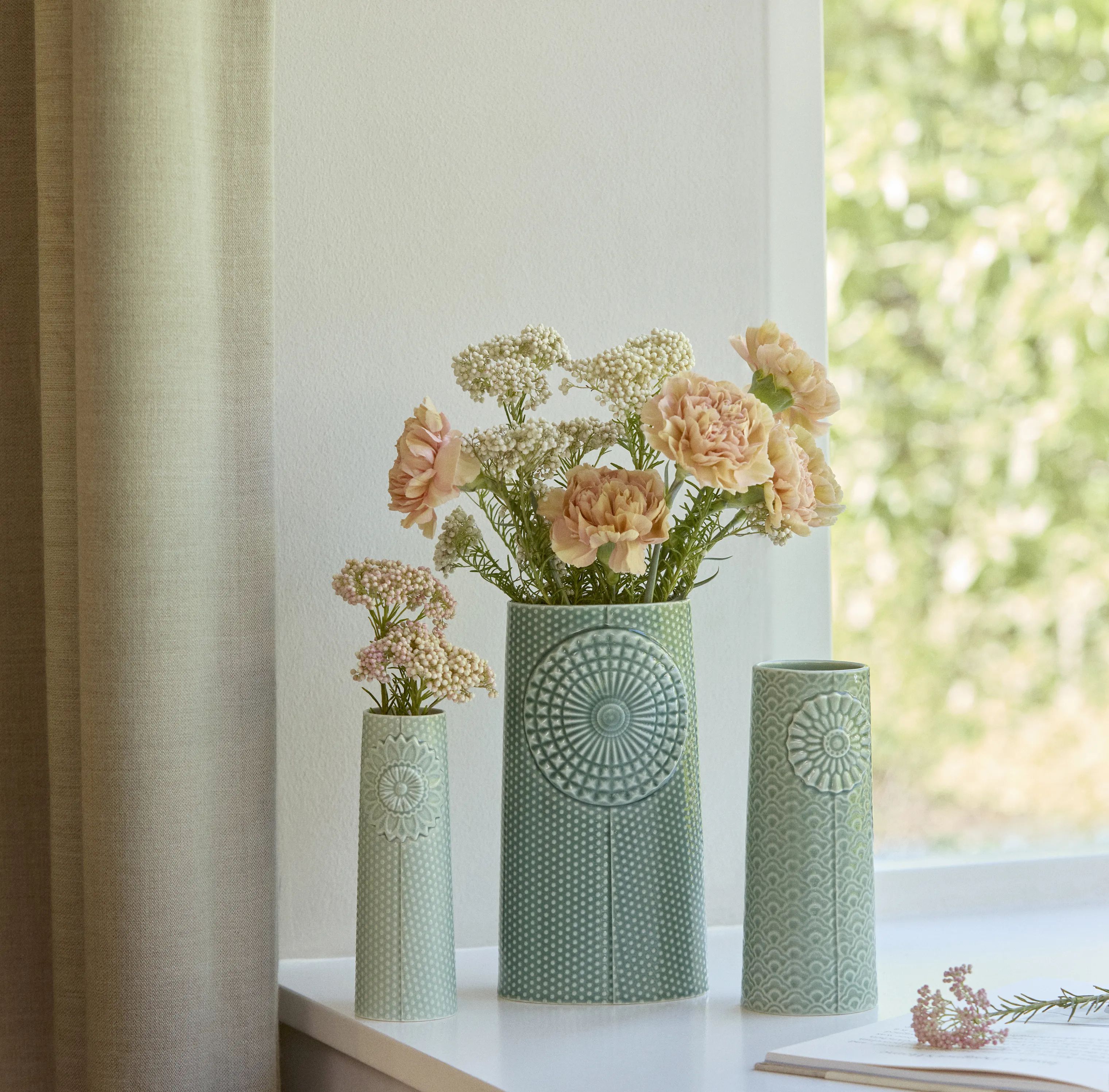 Dottir Vaser Pipanella Dot Vase i Spruce, 22,5 cm, 2