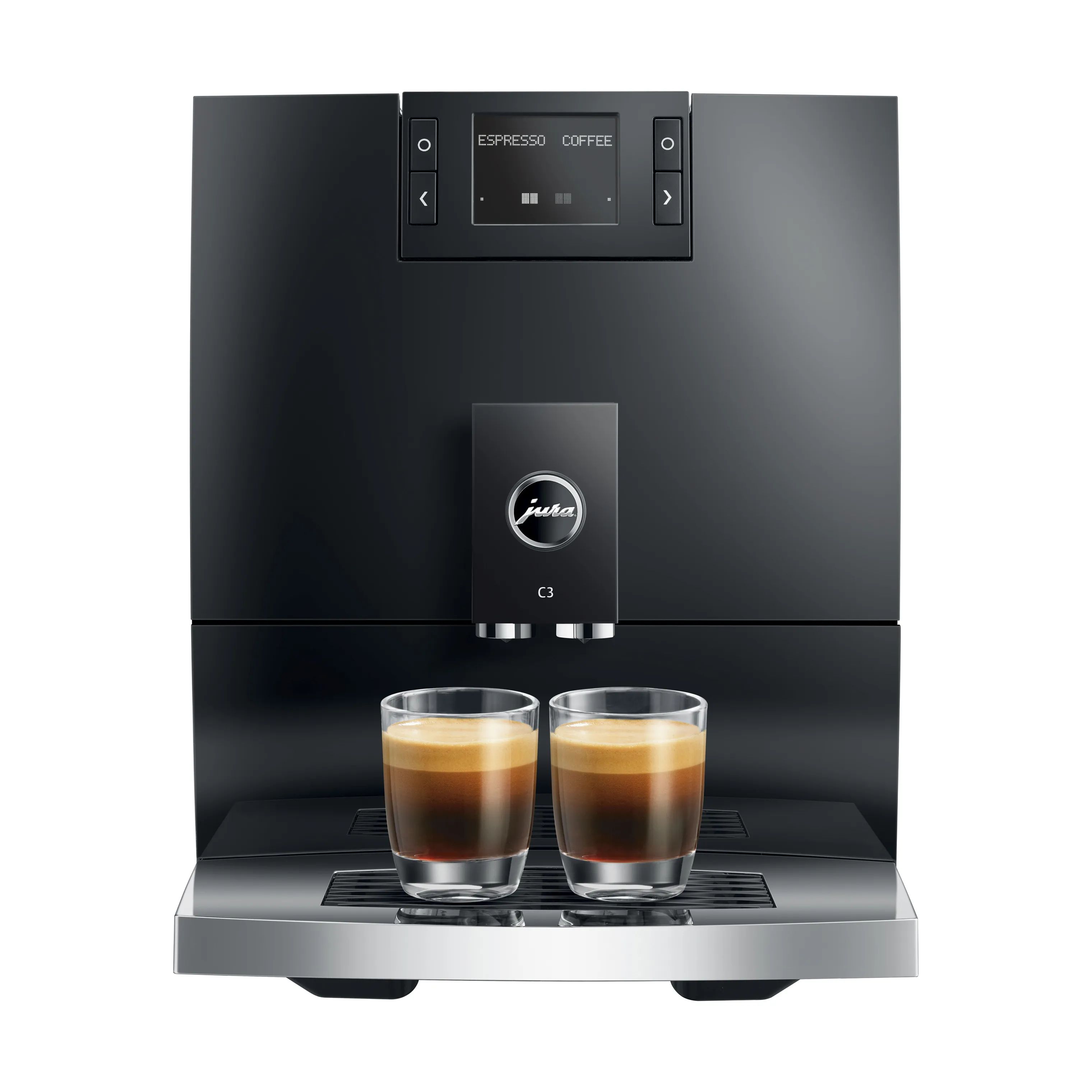 JURA Espressomaskiner C3 (EA) Espressomaskine i Sort Diamond Black, 1