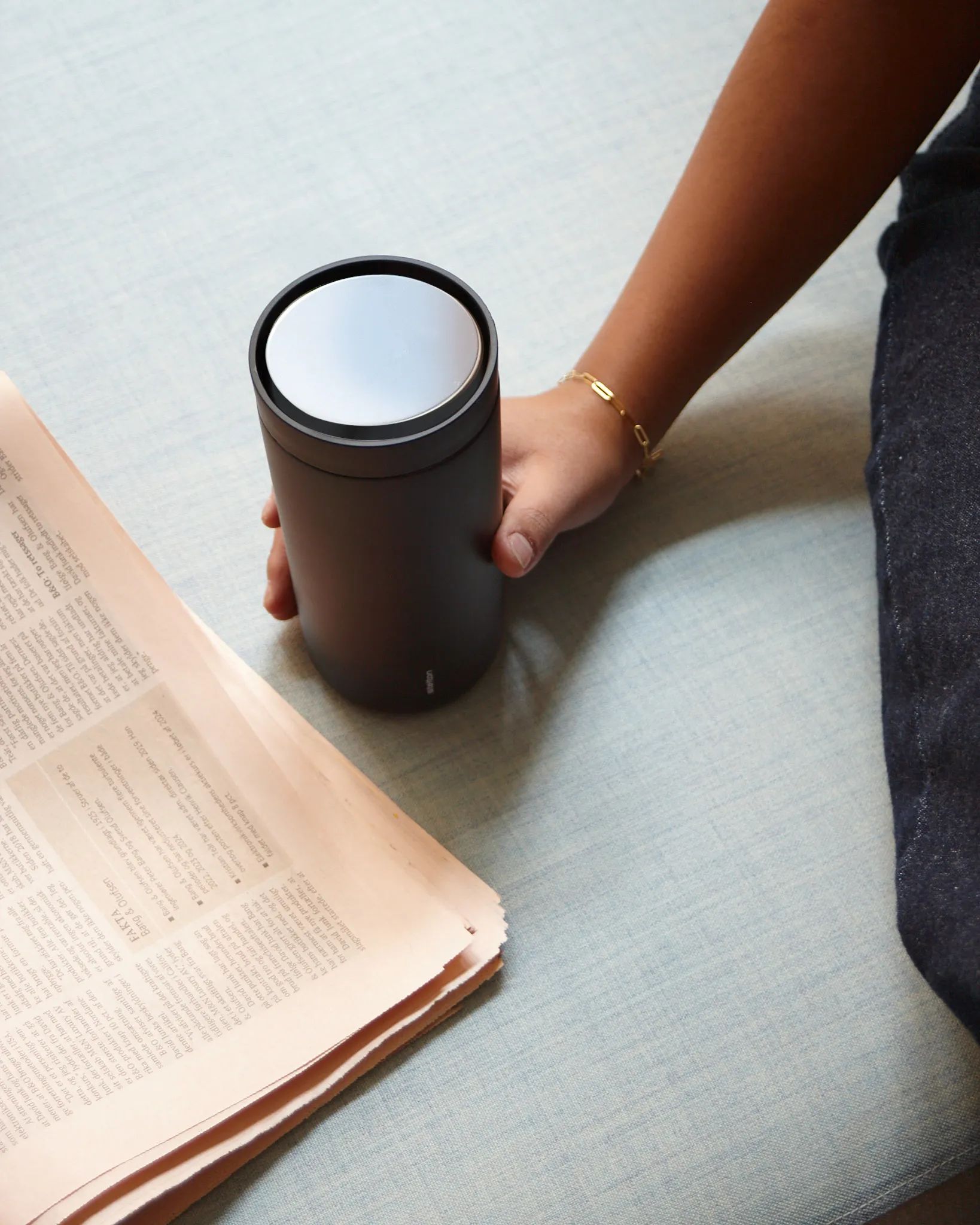 Stelton Termoflasker Drink-It To-Go Click Termokop i soft black, 20 cl, 3