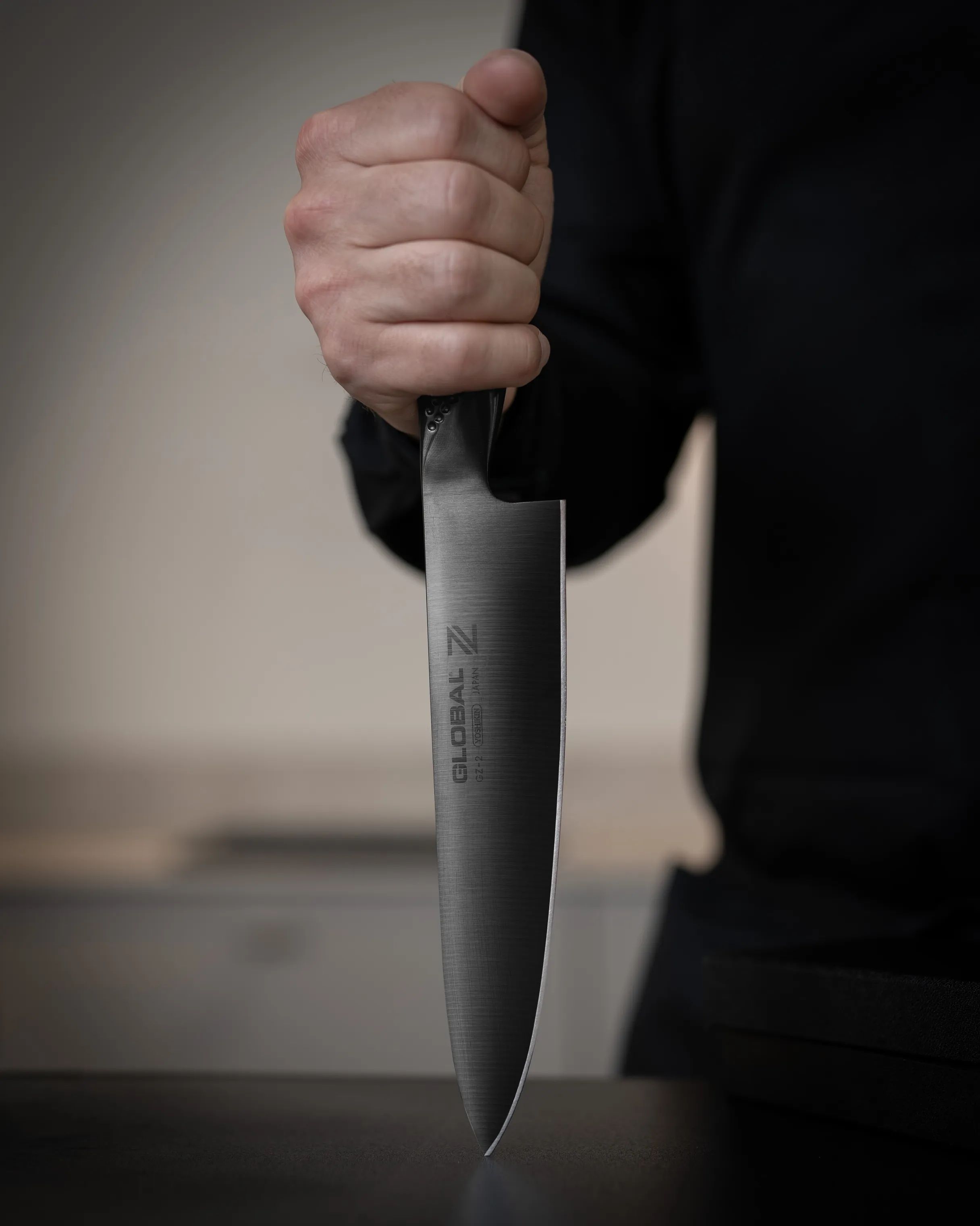 Global Kokkeknive Global  DLC Kokkekniv i Sort, 6