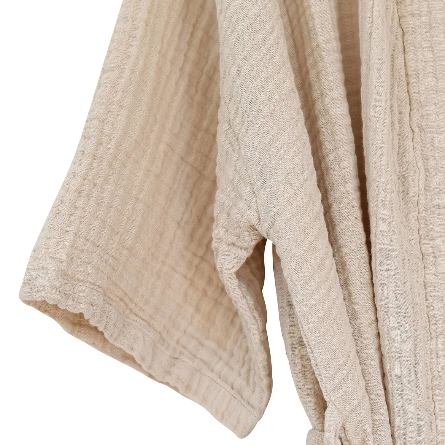The Organic Company Morgenkåber FINE Badekåbe i Beige, M/L, 2
