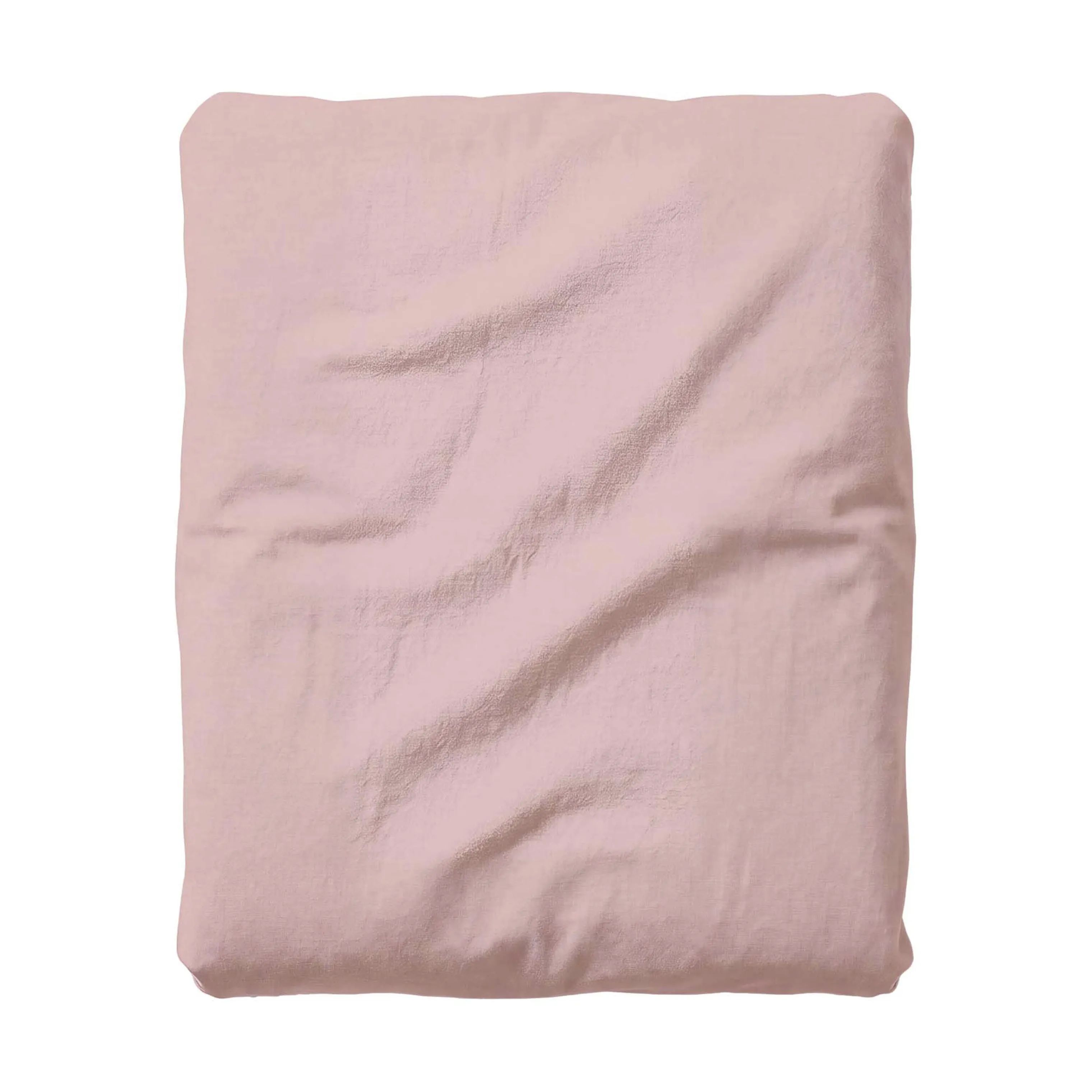 Essenza Lagner Fine Organic Jersey Boxlagen i Blush pink, B160 x L220 cm, 1