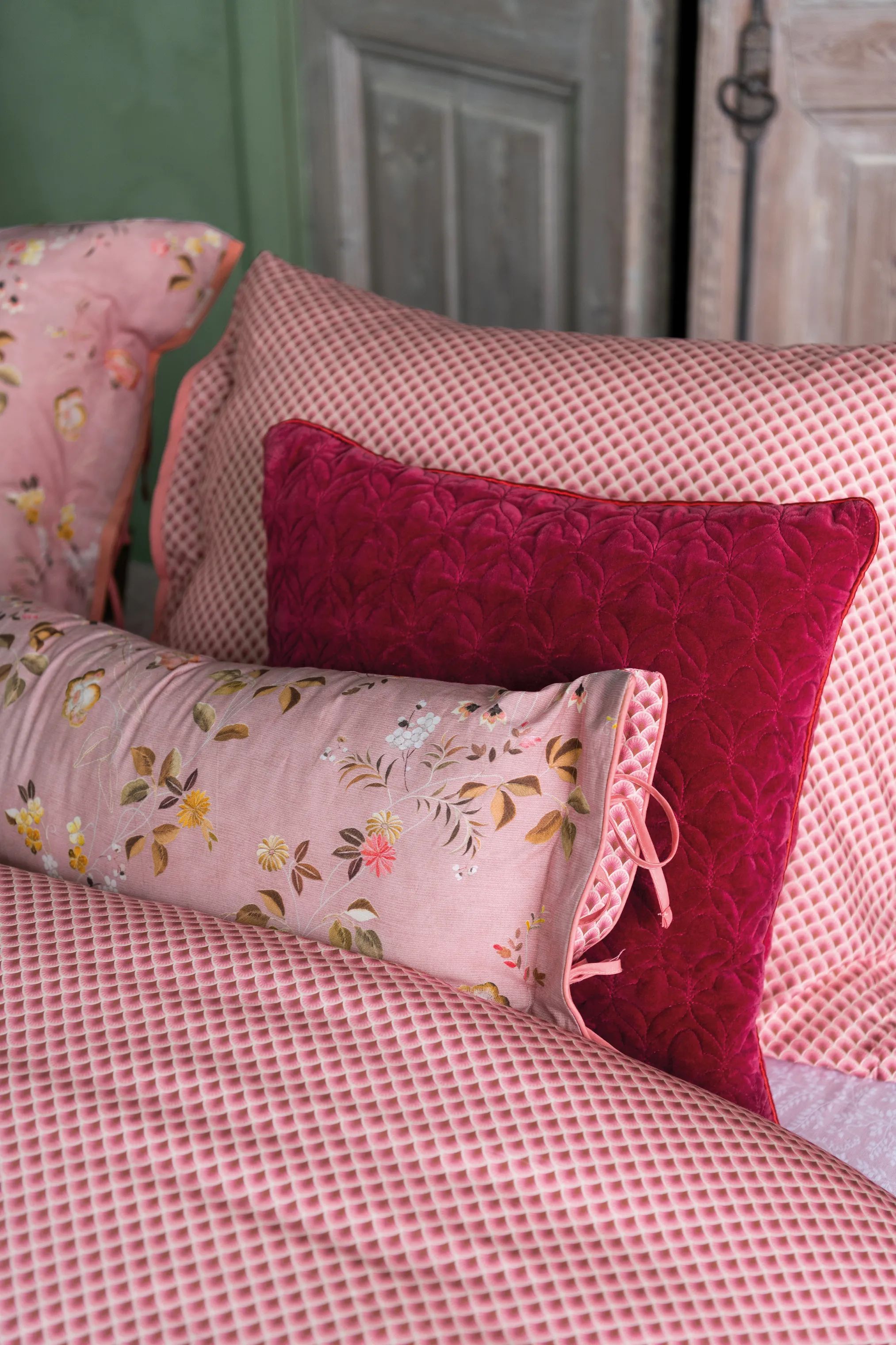 PIP Studio Sengetøj Sengetøj - Tokyo Blossom i Pink, 220 cm, 2