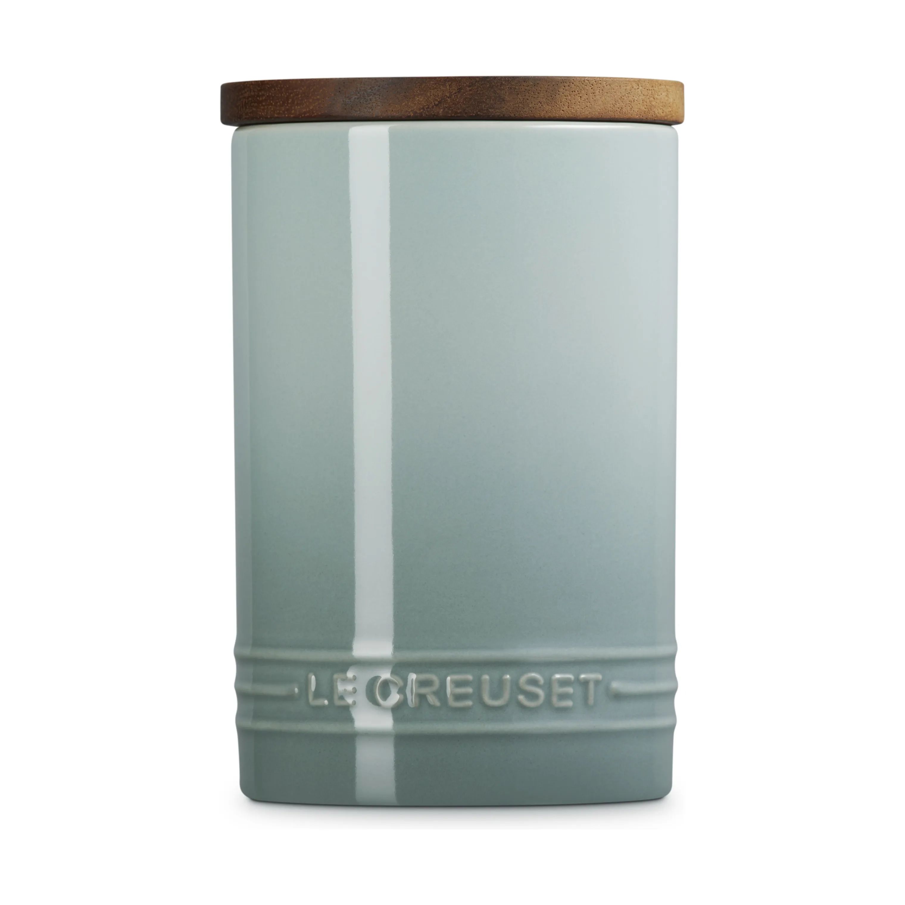 Le Creuset Opbevaringskrukker Signature Opbevaringskrukke m. Låg i Sea Salt, 770 ml, 1