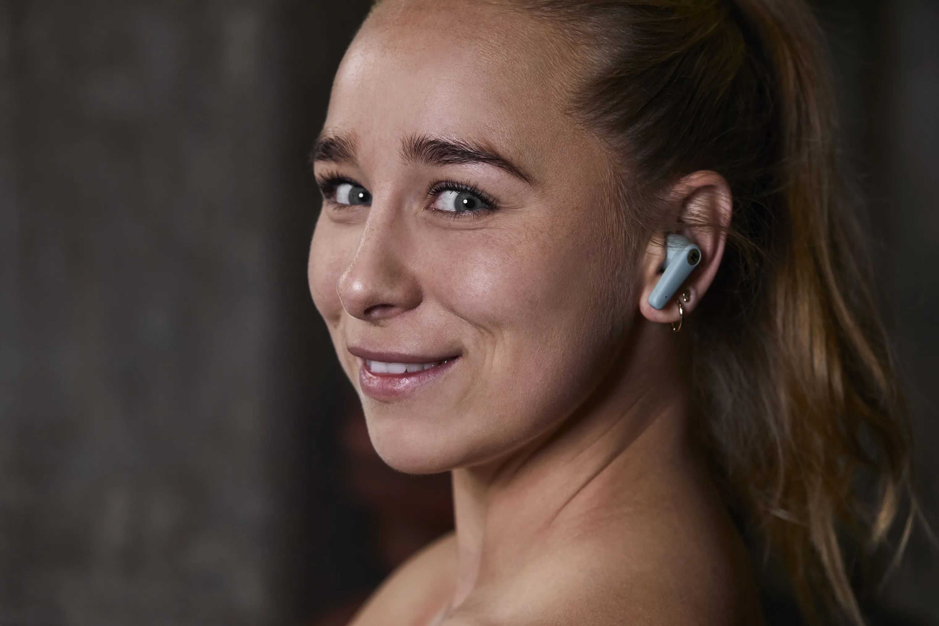 Kreafunk Hovedtelefoner aSENSE Høretelefoner i Dusty Green, 2