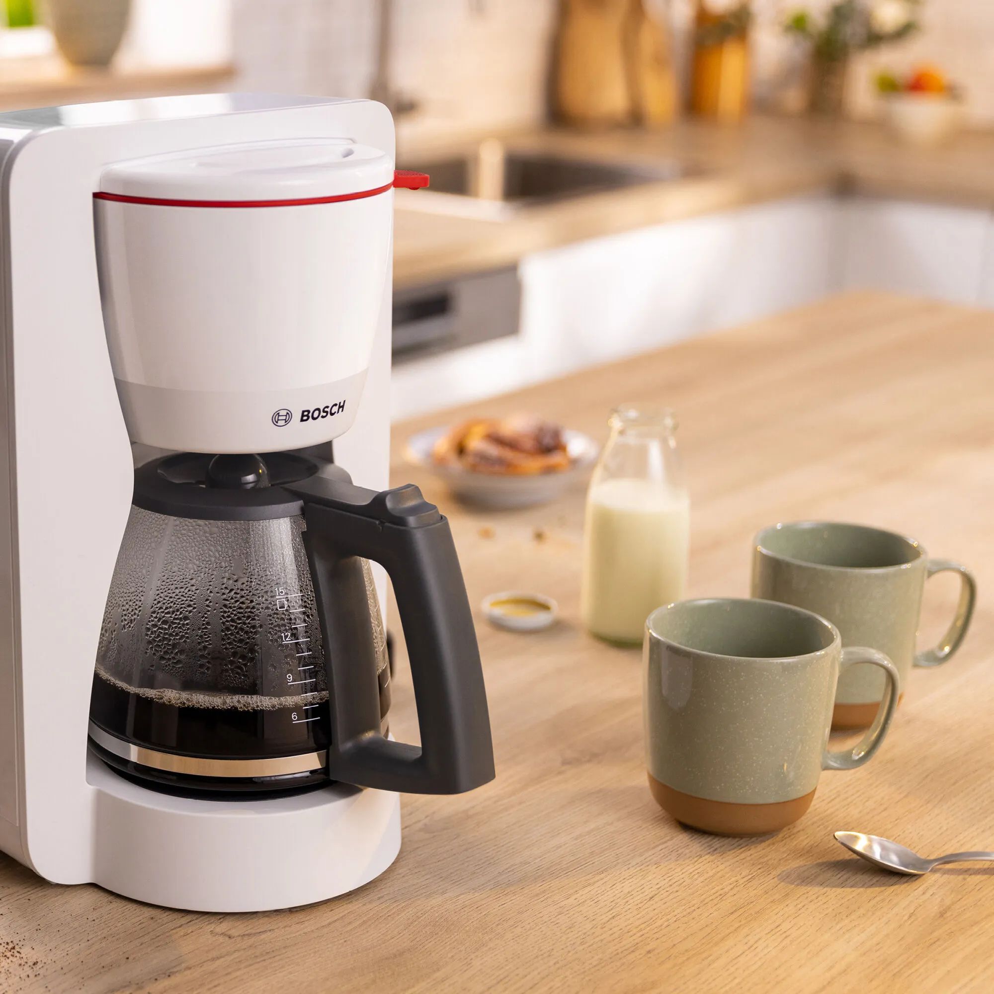 Bosch Kaffemaskiner Mymoment Kaffemaskine i Hvid, 3