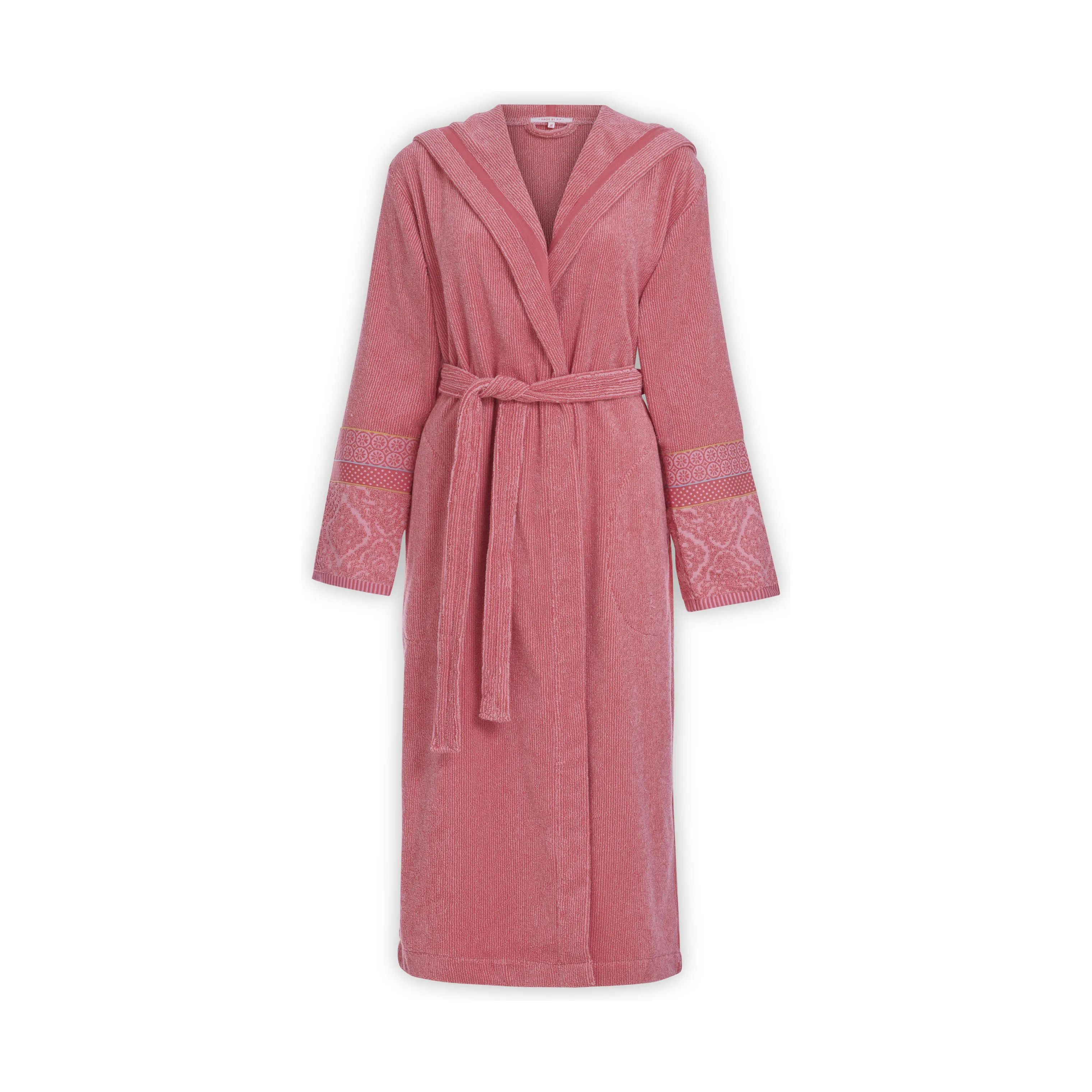 PIP Studio Morgenkåber Soft Zellige Badekåbe i Coral, M, 1